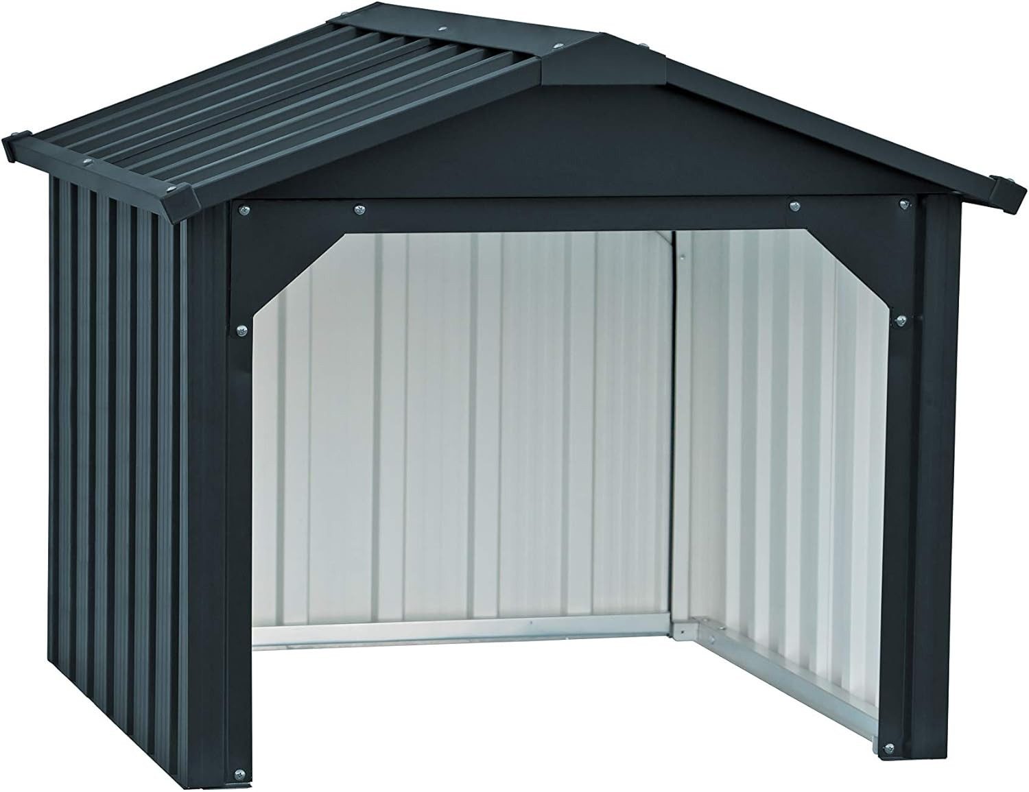 DURAMAX Gerätehaus Metall Mähroboter Überdachung Garage Rasenmäher, BxT: 76x70 cm, (1 St)