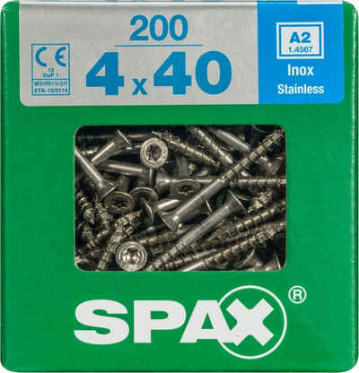 SPAX Holzbauschraube Spax Universalschrauben 4.0 x 40 mm TX 20 - 200