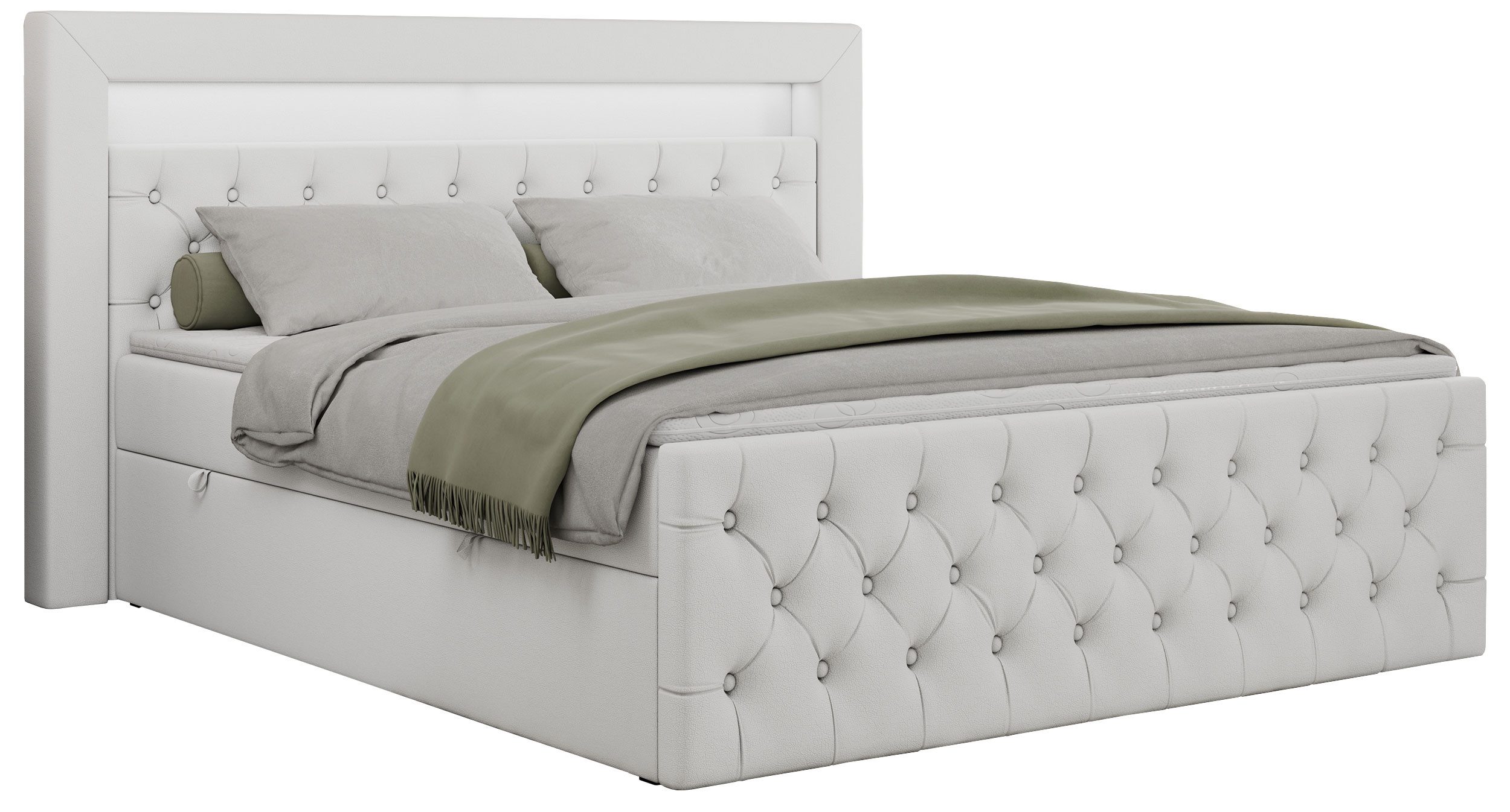 MKS MÖBEL Boxspringbett GOLD9 (Set, Packung, H3-Matratze, Bettkästen, T30-S günstig online kaufen