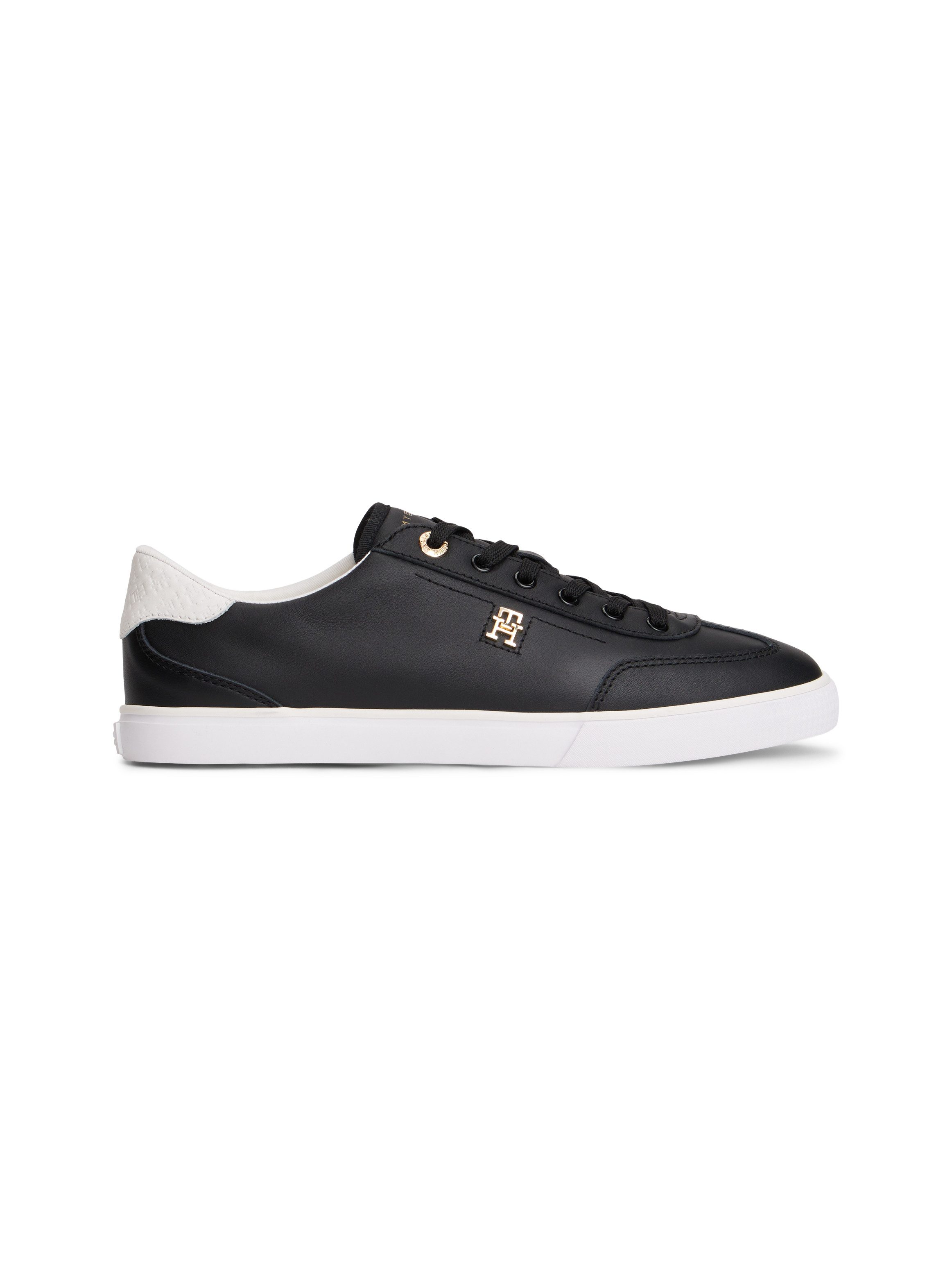 Tommy Hilfiger TH CHIC LOW PROFILE VULC Plateausneaker Halbschuh, Schnürschuh, Freizeitschuh mit seitlichem TH-Logo – Bild 4 von 5
