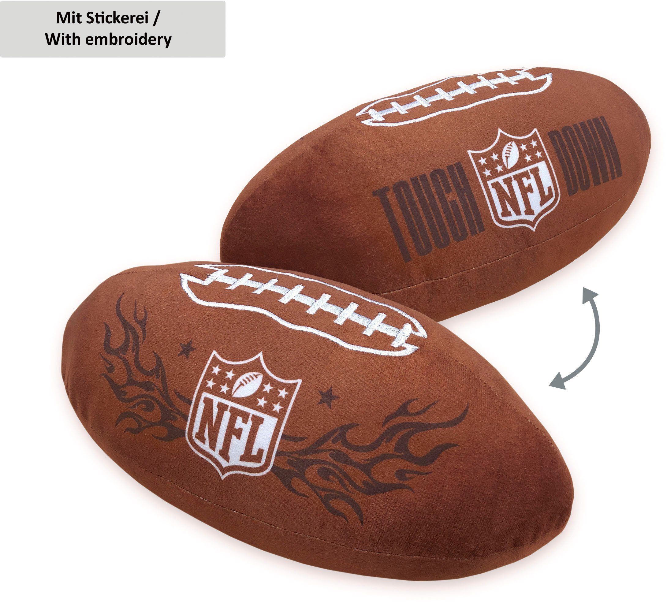 NFL Декоративні подушки NFL, hochfarbig bedruckt