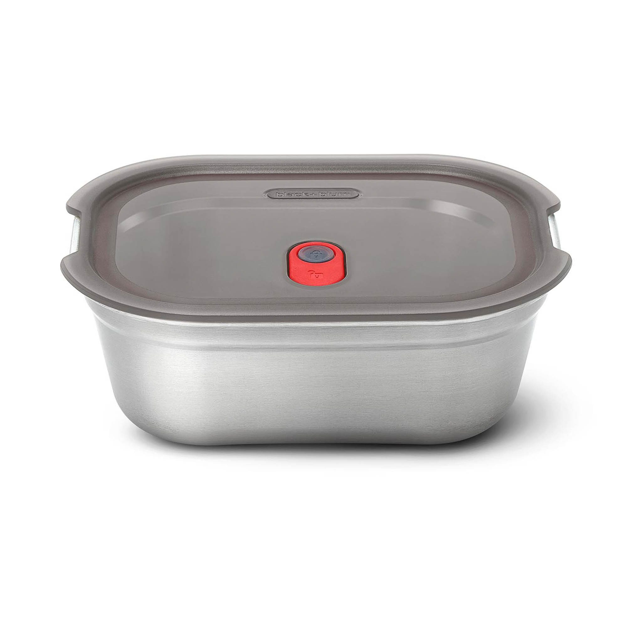 black+blum Frischhaltedose Multifunktionsdose aus Edelstahl, rechteckig, Mikrowellengeeignet & auslaufsicher - ideal für Meal Prep & Unterwegs