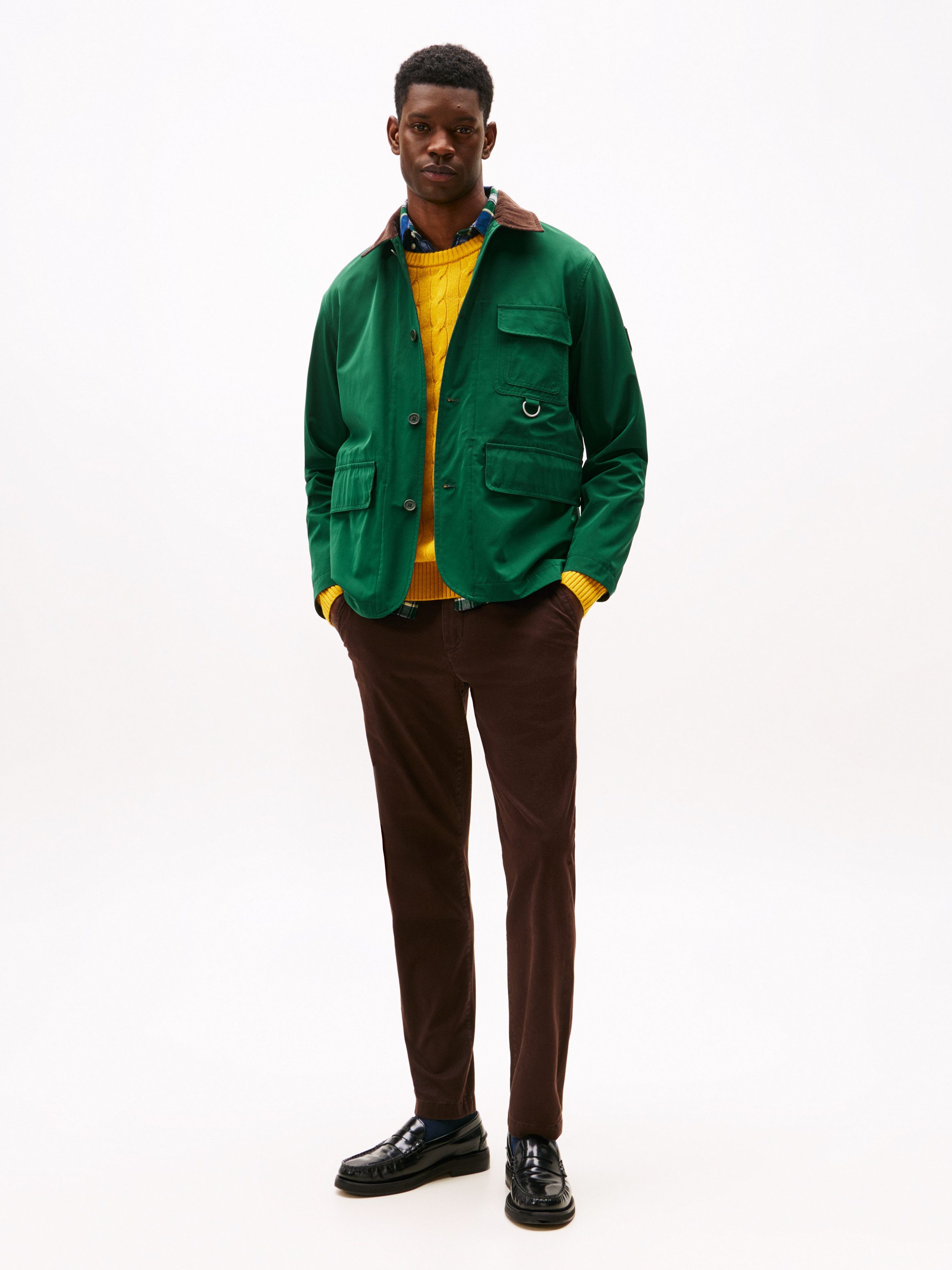 Tommy Hilfiger Chinohose HARLEM ESSENTIAL Tapered Leg, Basic, schlichtes Design