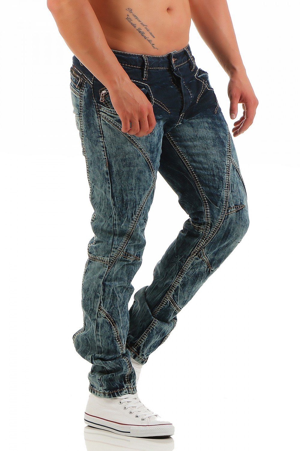 Cipo & Baxx Regular-fit-Jeans Cipo & Baxx CD289 Regular Fit Herren Jeans Ho günstig online kaufen