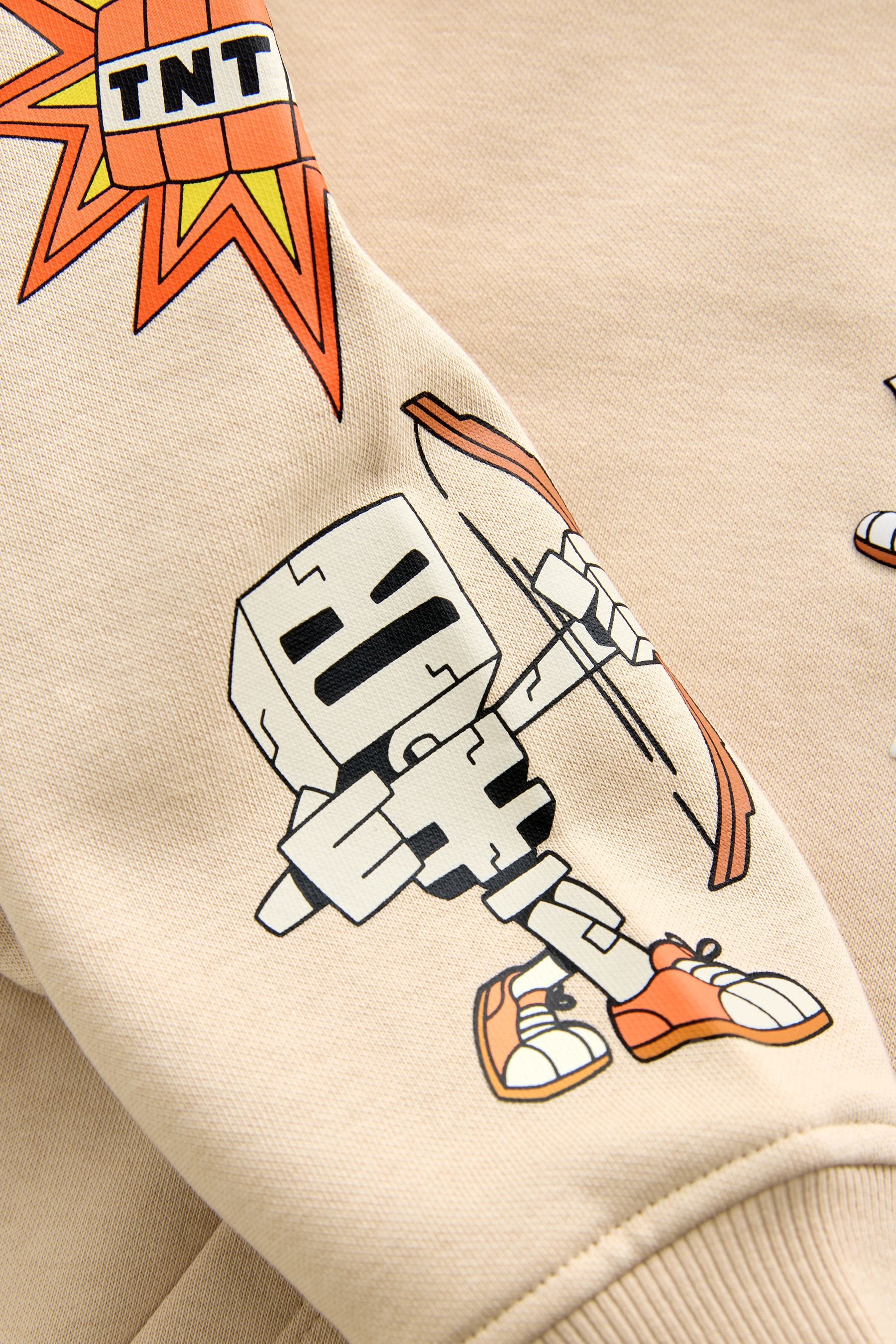 Next Kapuzensweatshirt Lizenziertes Kapuzensweatshirt Minecraft (1-tlg)