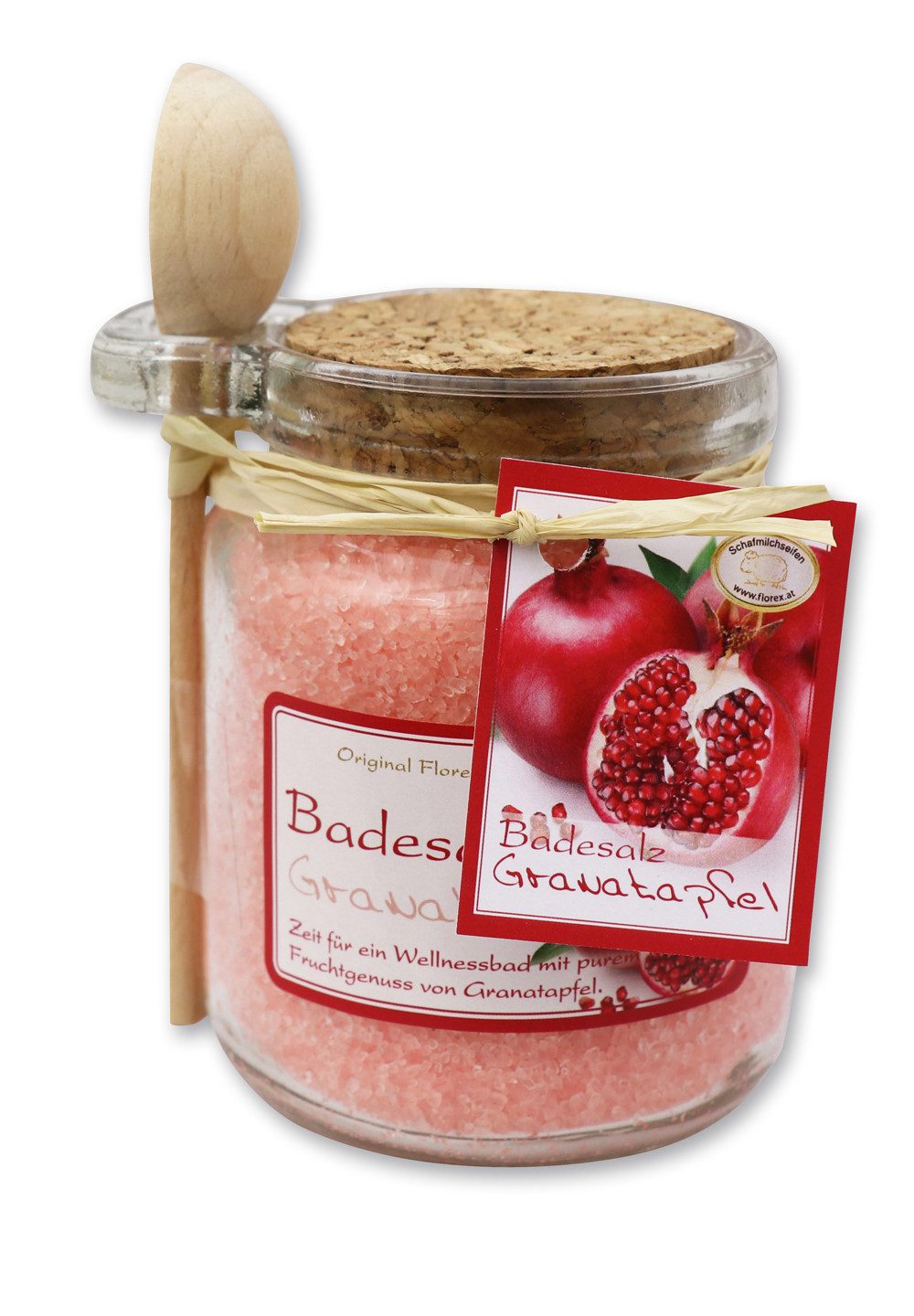 Gerlinde Hofer _ Florex GmbH Badezusatz B1420GA, 1-tlg., Badesalz Badezusatz mit Bio Schafmilch 300 g