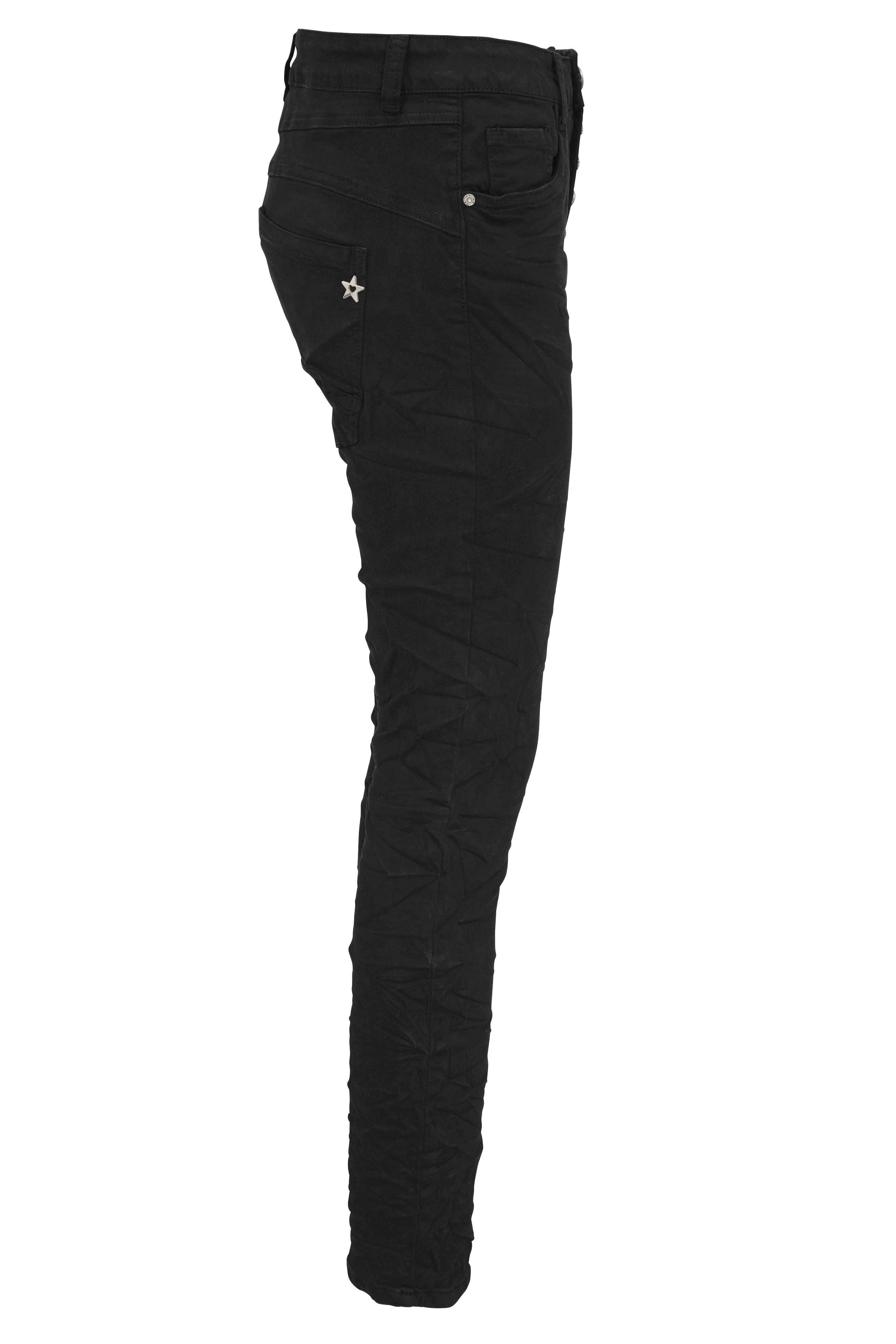 Jewelly Regular-fit-Jeans Stretch Jeans Five-Pocket im günstig online kaufen
