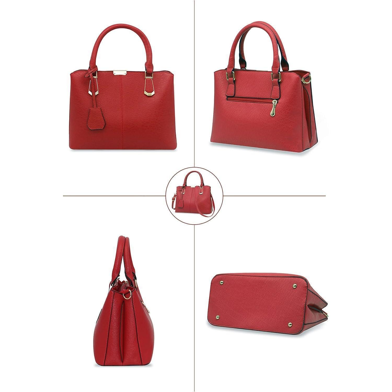 LuxusKollektion Handtasche Damen Henkeltasche Umhängetasche Handtasche PU Leder Tote Modern