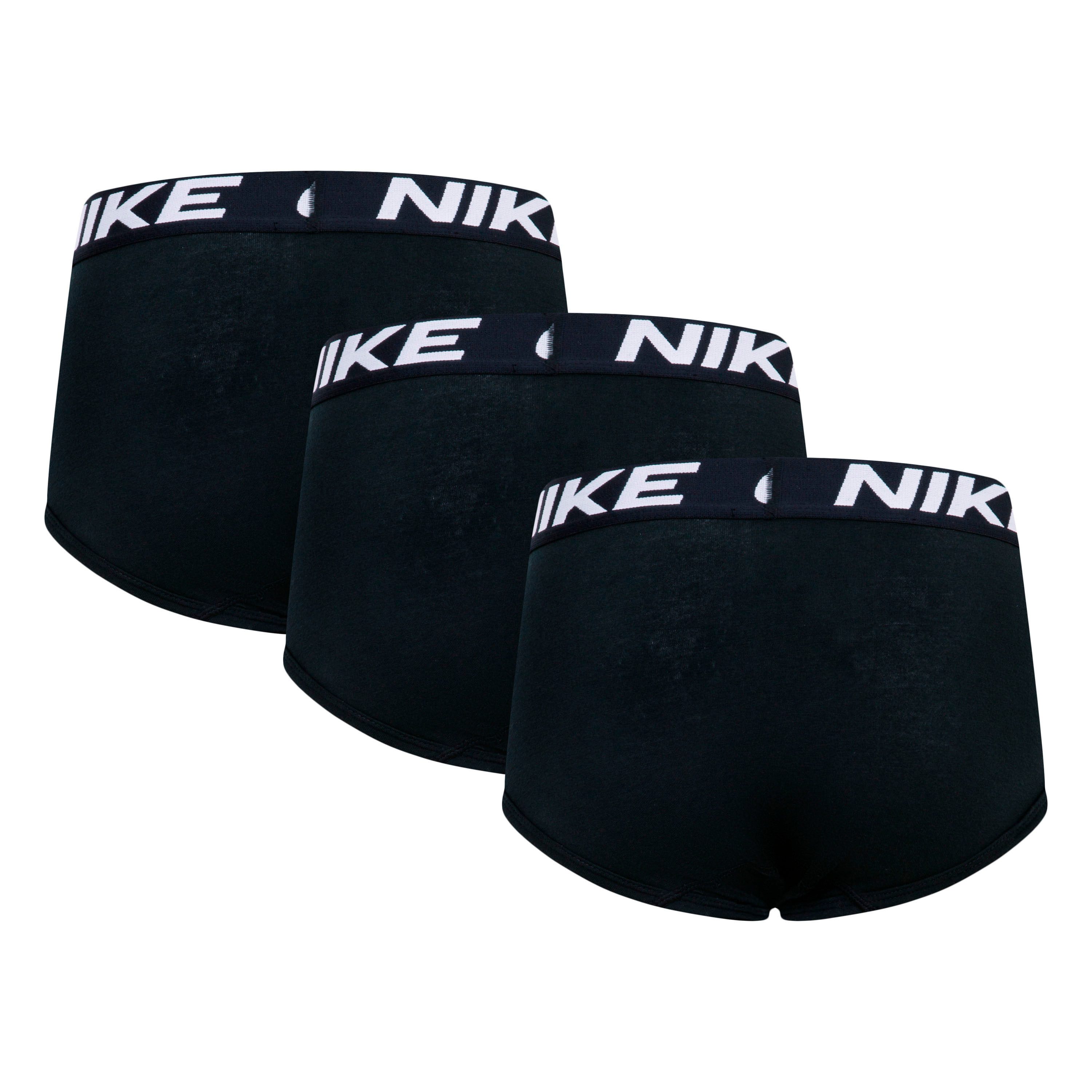 Nike Sportswear Slip NHB 3PK NIKE BOYS HIP BRIEFS (Set, 3-St) 3er-Set, unifarbenes Design, weiches, elastisches Material
