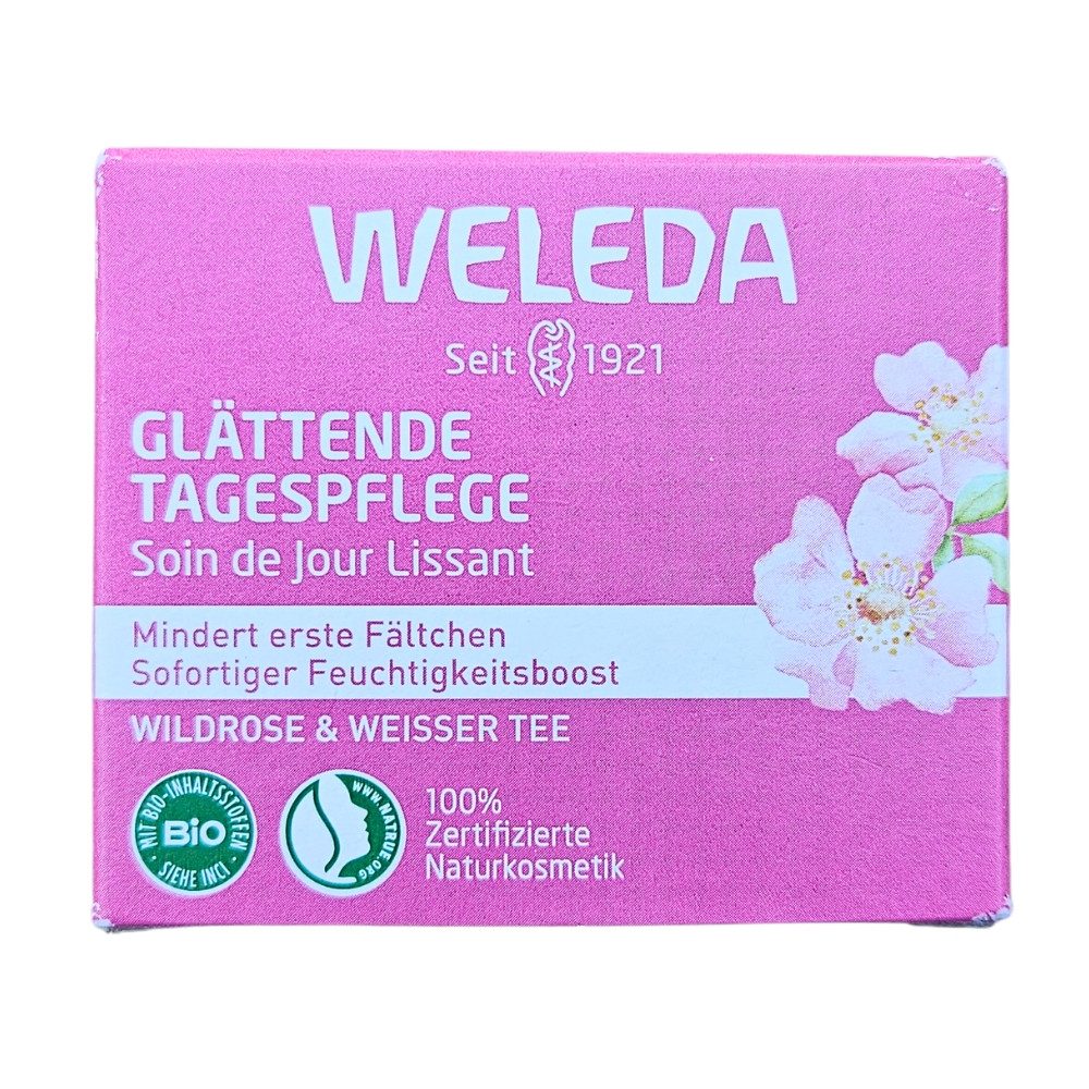 Tagescreme Glättende Tagespflege - Wildrose & Weisser Tee