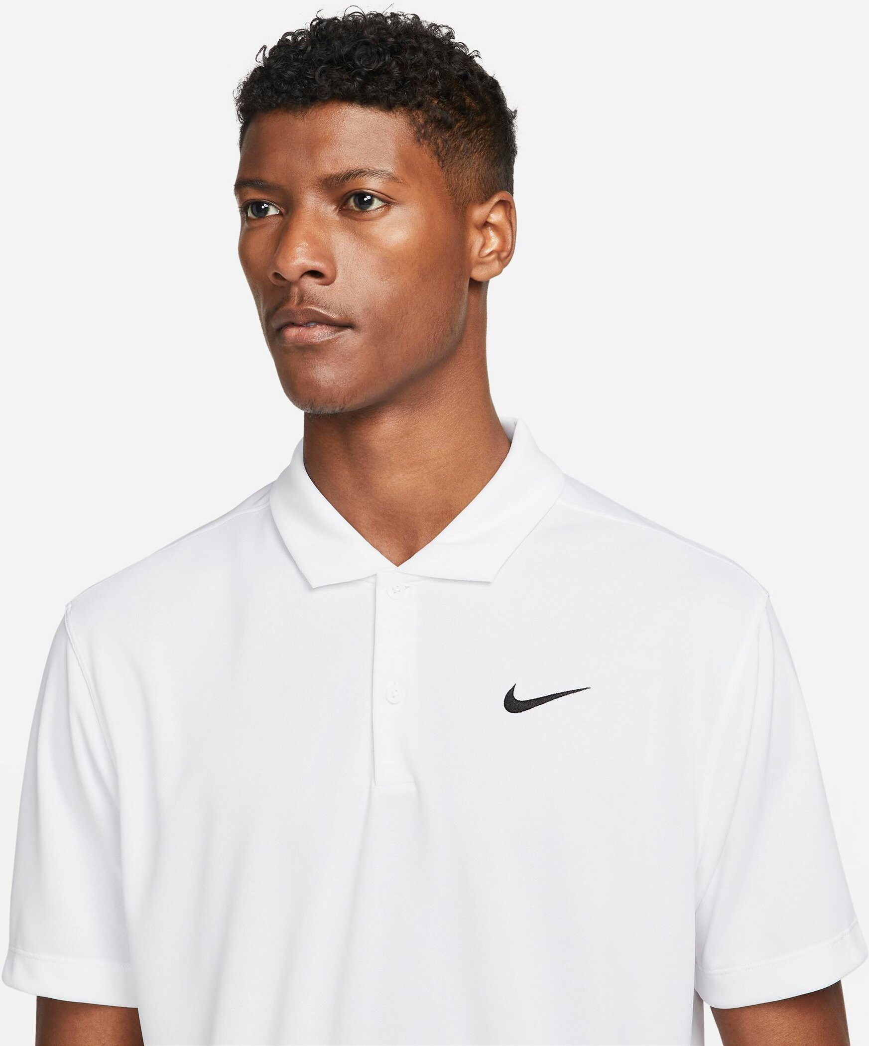 Nike Poloshirt NikeCourt Dri-FIT Men's Tennis Polo mit Polokragen, aus weichem Strickmaterial
