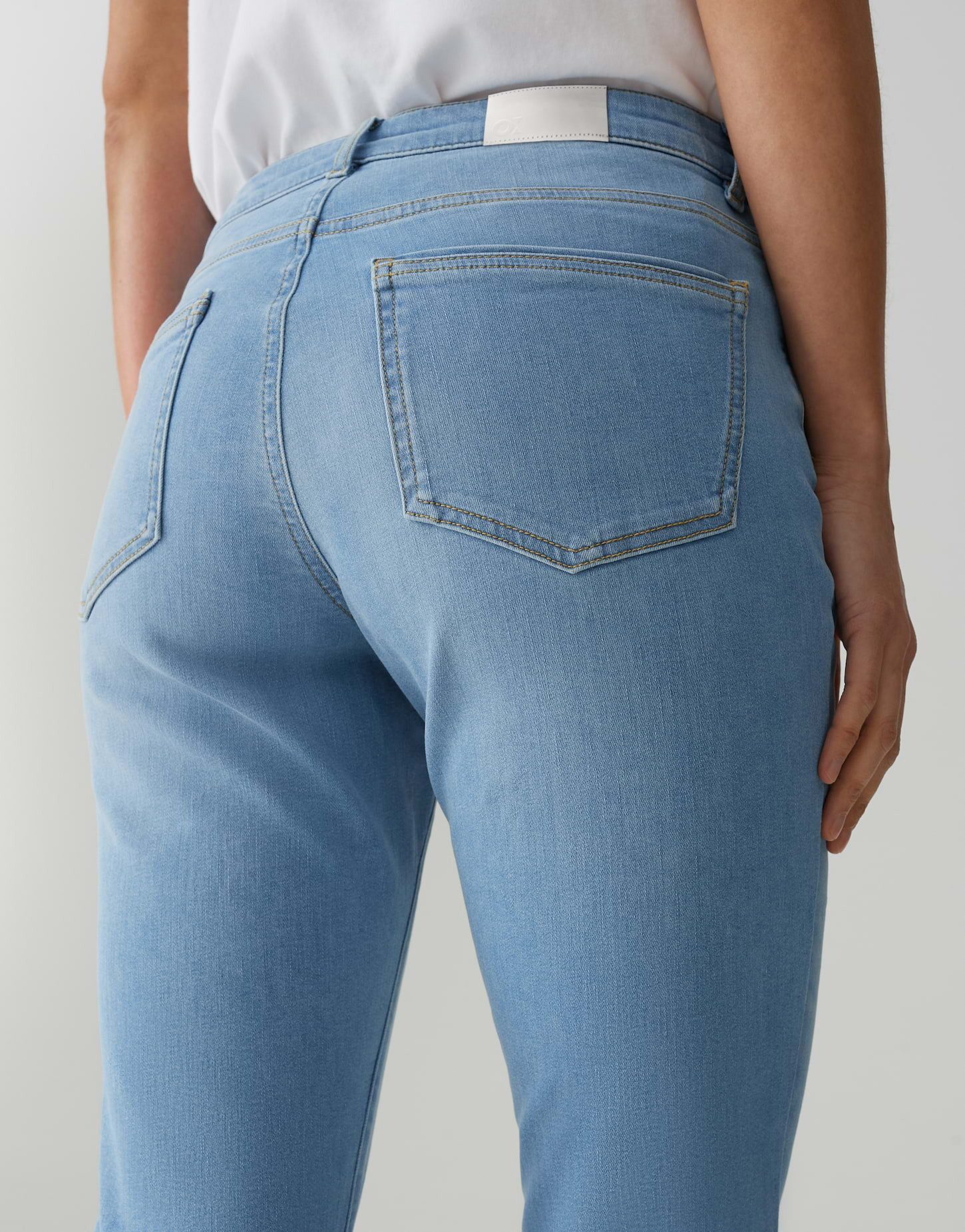 OPUS PANTS Skinny-fit-Jeans ENJA BRIGHT mit Power Stretch