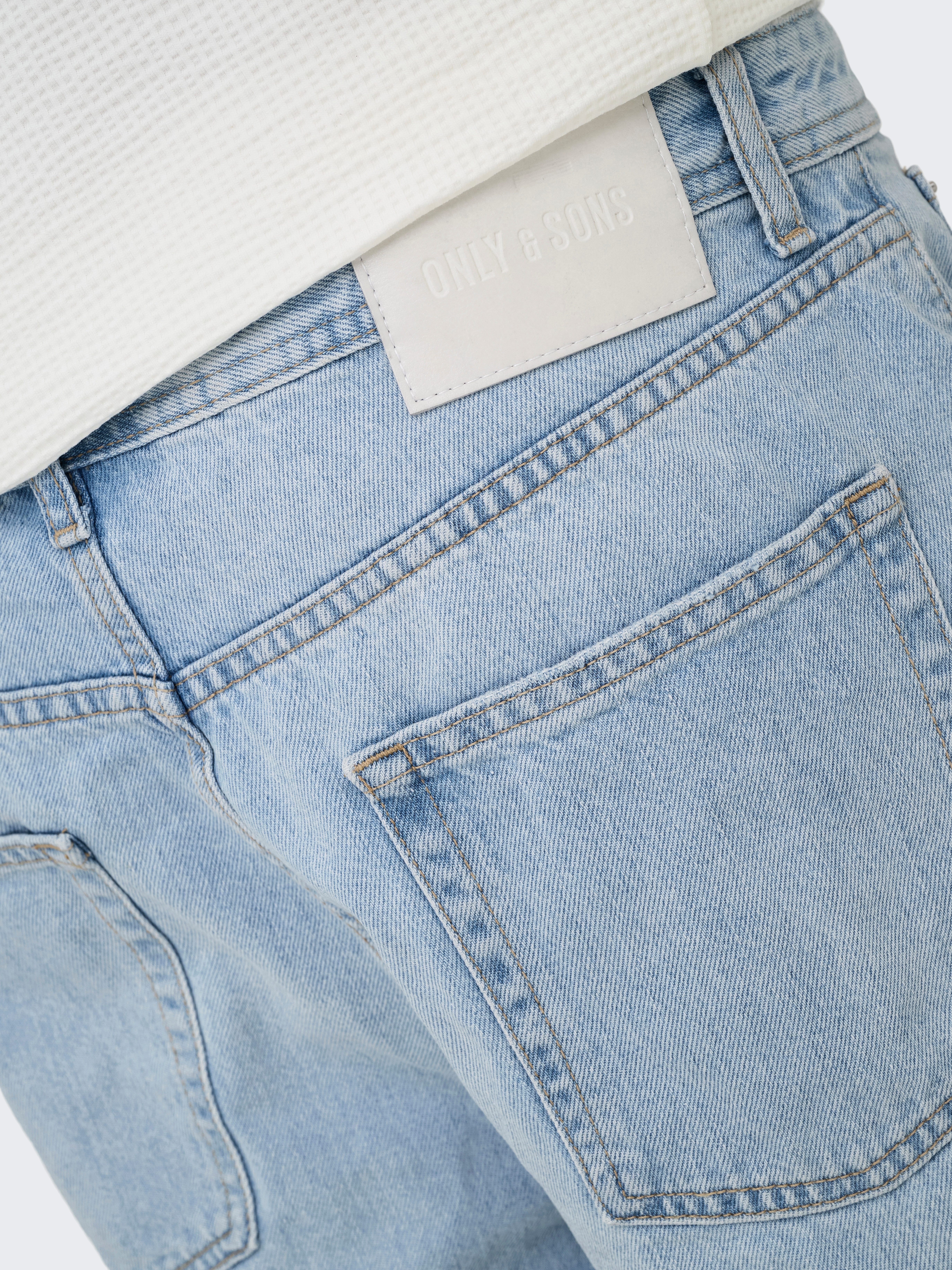 ONLY & SONS Jeansshorts ONSFADE LB 3155 TAI DNM SHORTS NOOS Baumwolle, loose fit