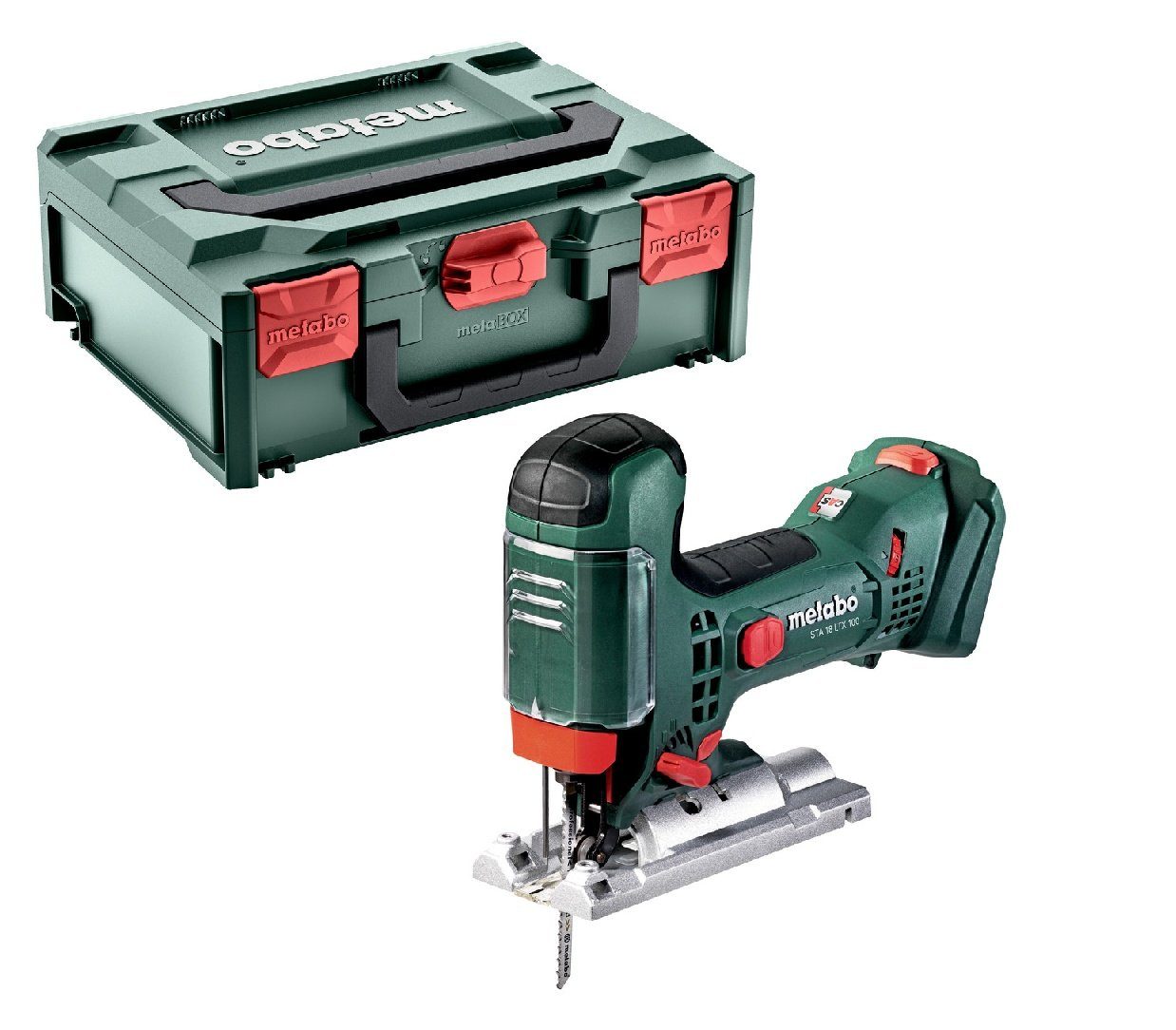 metabo Akku-Stichsäge STA 18 LTX Ladegerät 100, ohne Akku und