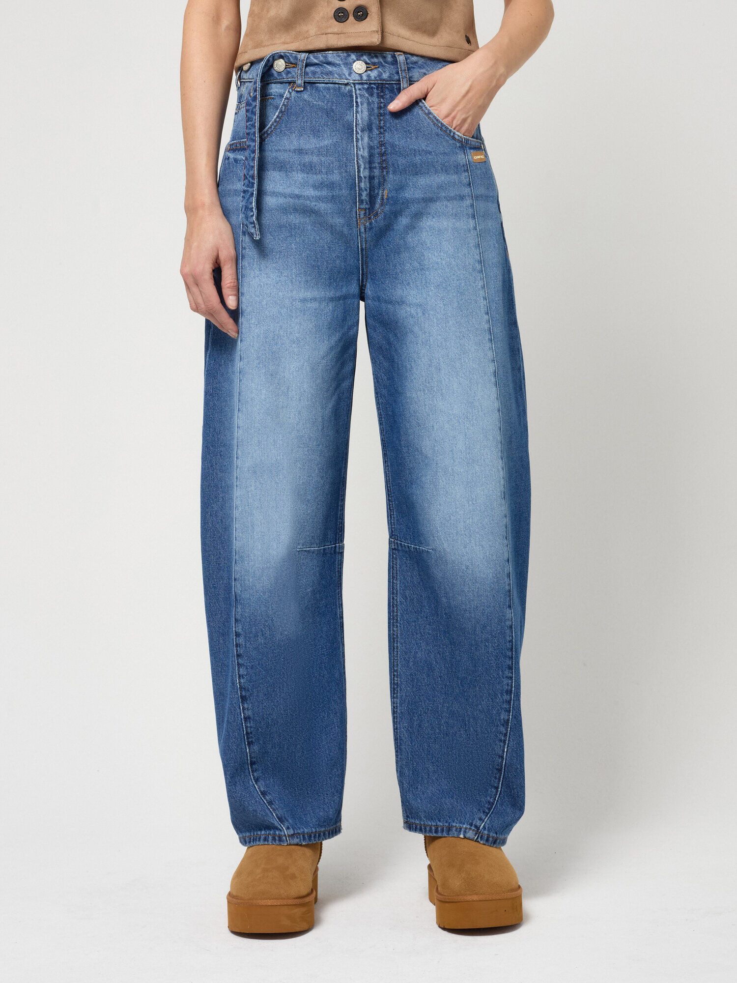 GANG 5-Pocket-Jeans 94SARINA SEAM im 5-Pocket-Style