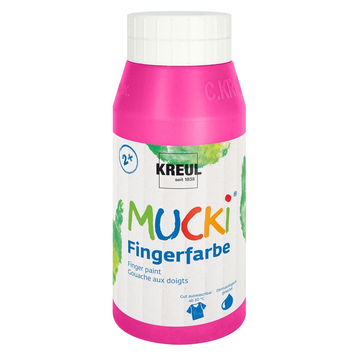 C. KREUL Fingerfarbe KREUL Fingerfarben MUCKi pink 750ml Flasche