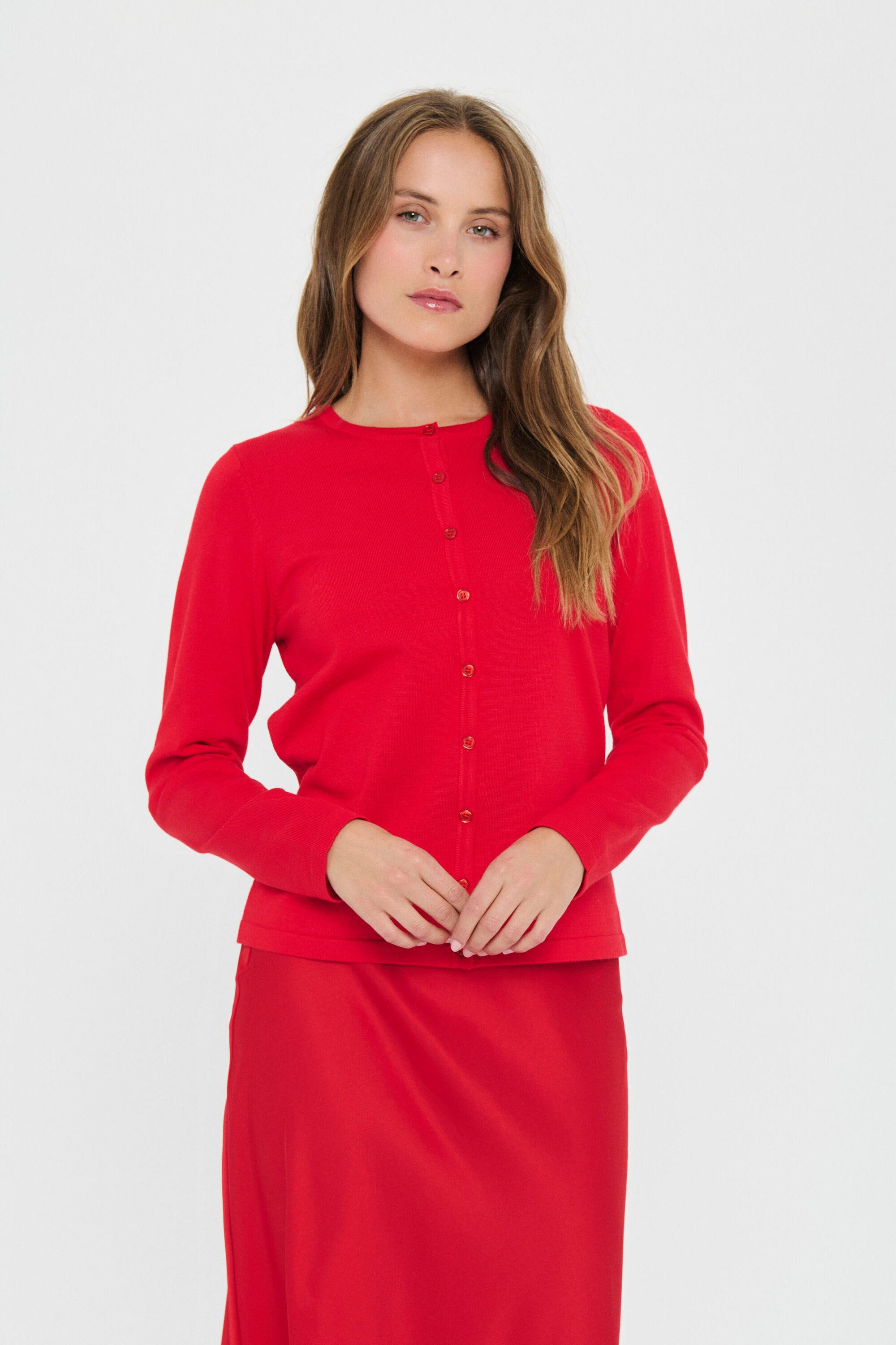 Saint Tropez Cardigan A8661, MilaSZ R-Neck Cardigan günstig online kaufen