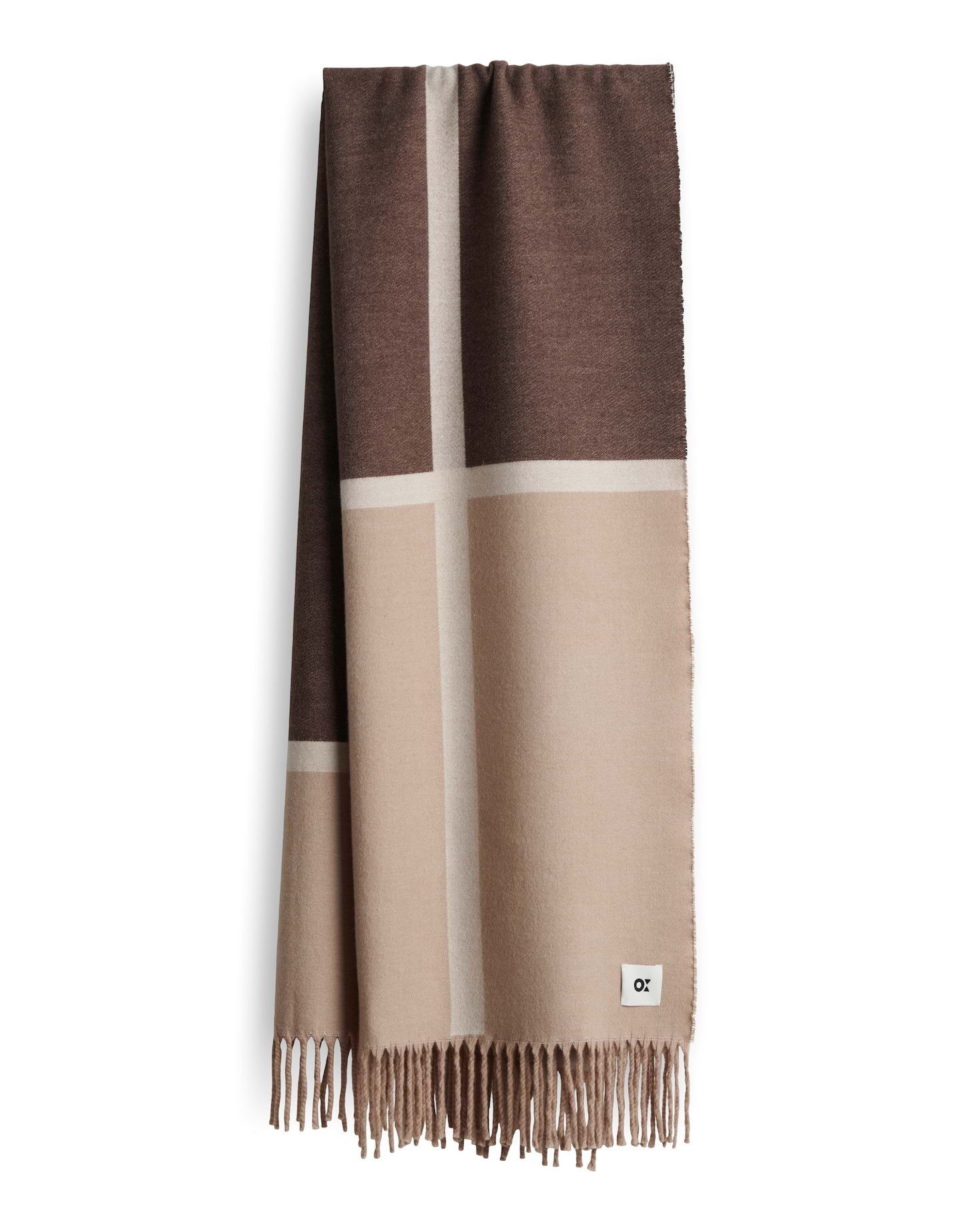 OPUS Schal Aglinda scarf aus fließender Webware, Rechteckige Form mit angerauter Oberfläche und weichem Griff