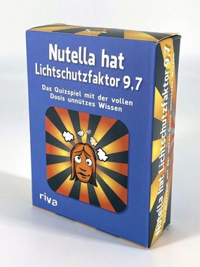 Riva Spiel, Nutella hat Lichtschutzfaktor 9,7 - Das Quizspiel mit der vollen...