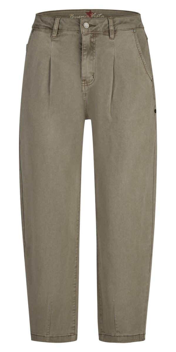 Buena Vista Stoffhose Ballon jacquard twill - Ballon Fit Hose - Damen Hose