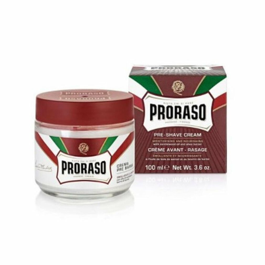 PRORASO Körperpflegemittel Red Pre-Shave Cream