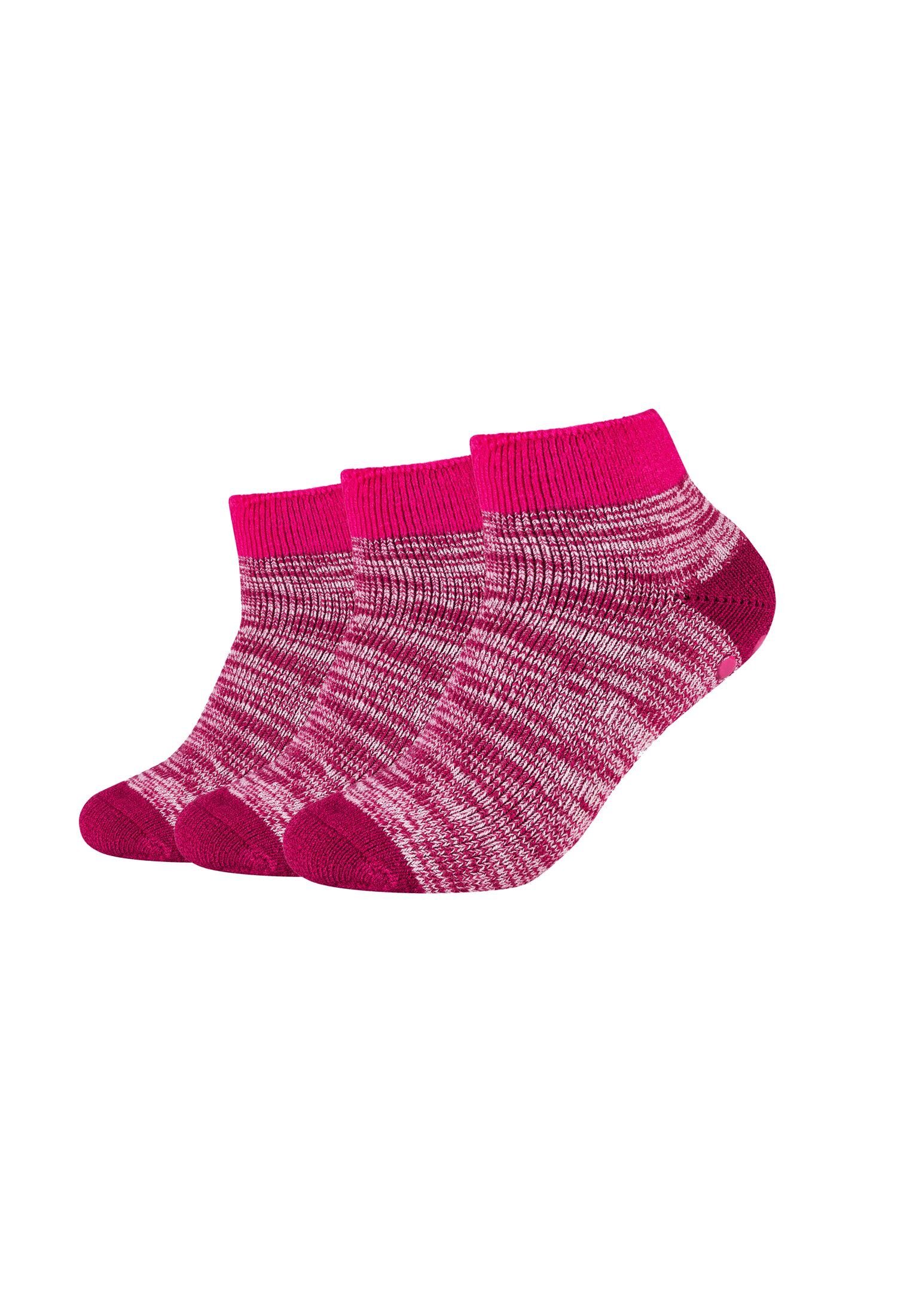 Camano Kurzsocken Kurzsocken berry Pack 3er