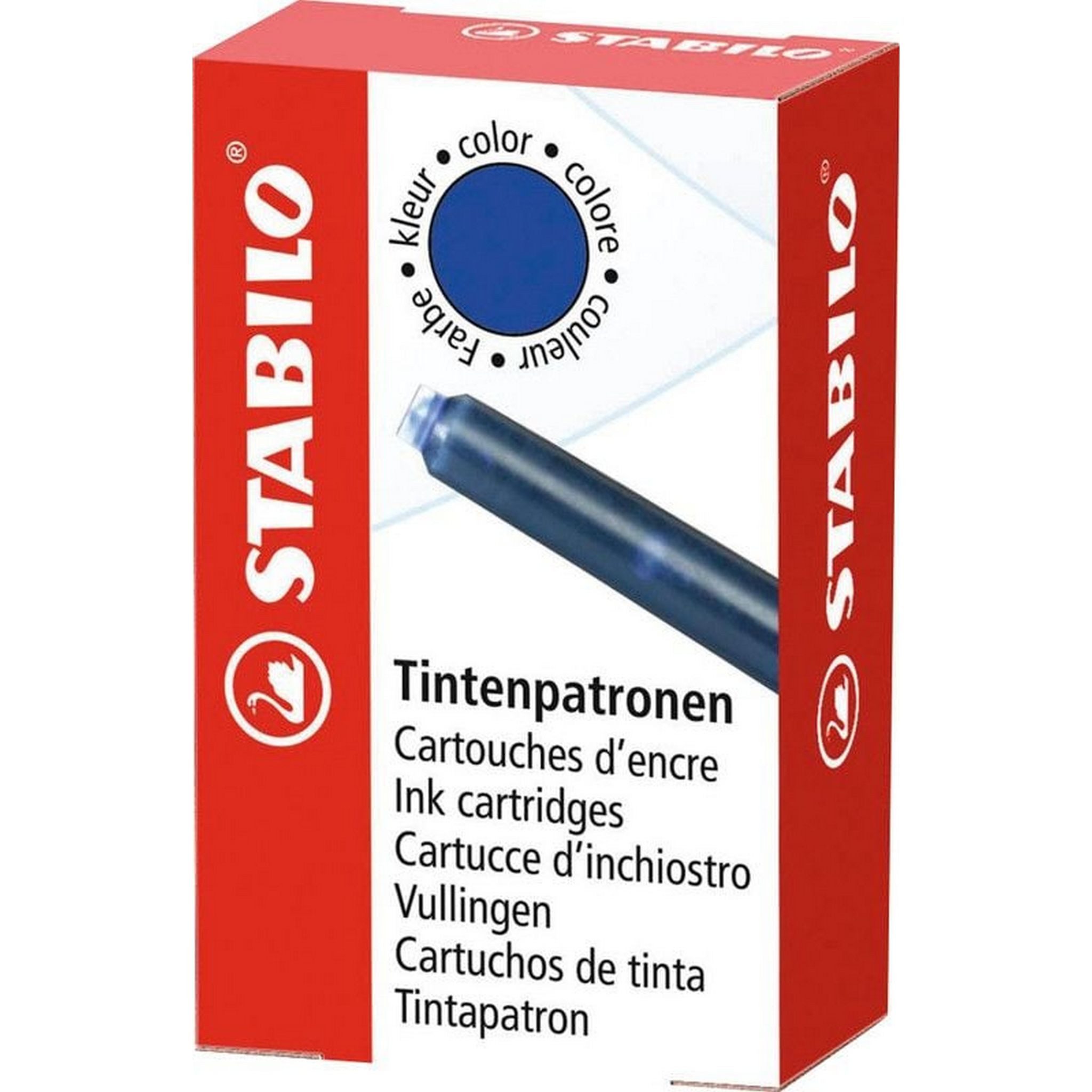 STABILO STABILO Tintenpatronen beYou 6 Stück blau Tintenpatrone