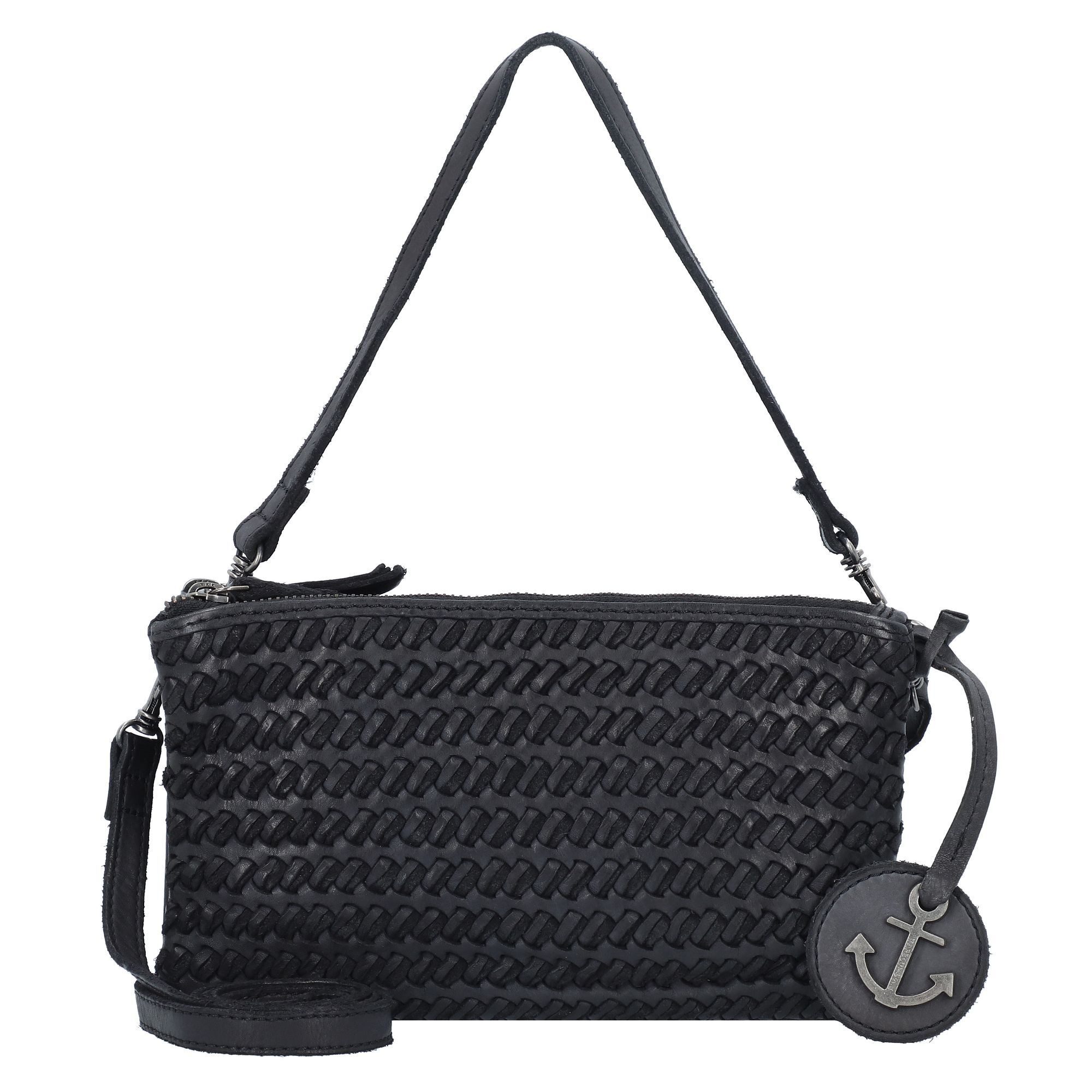 HARBOUR 2nd Schultertasche Soft Weaving, Leder