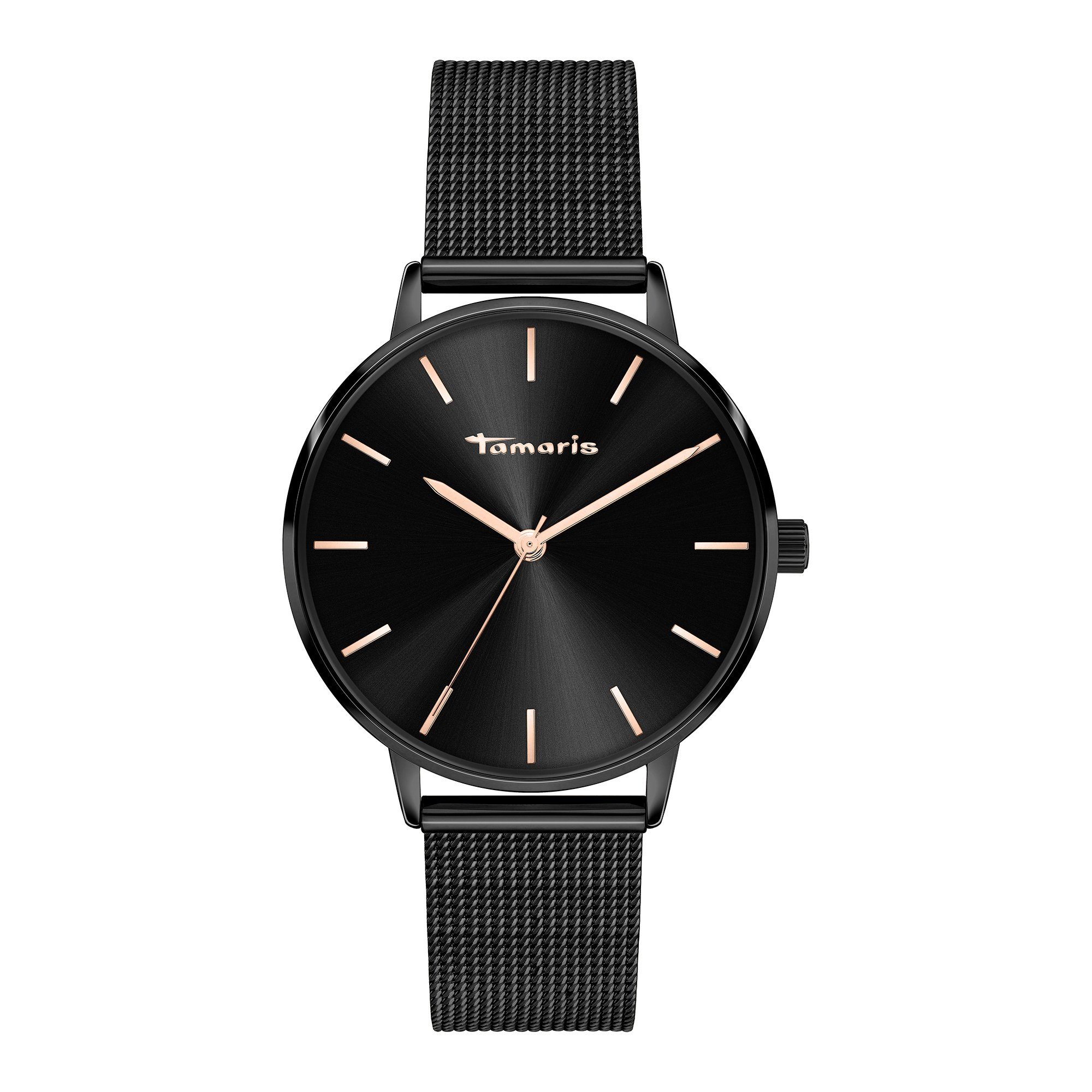 Tamaris Quarzuhr The Modern Classic Edelstahl