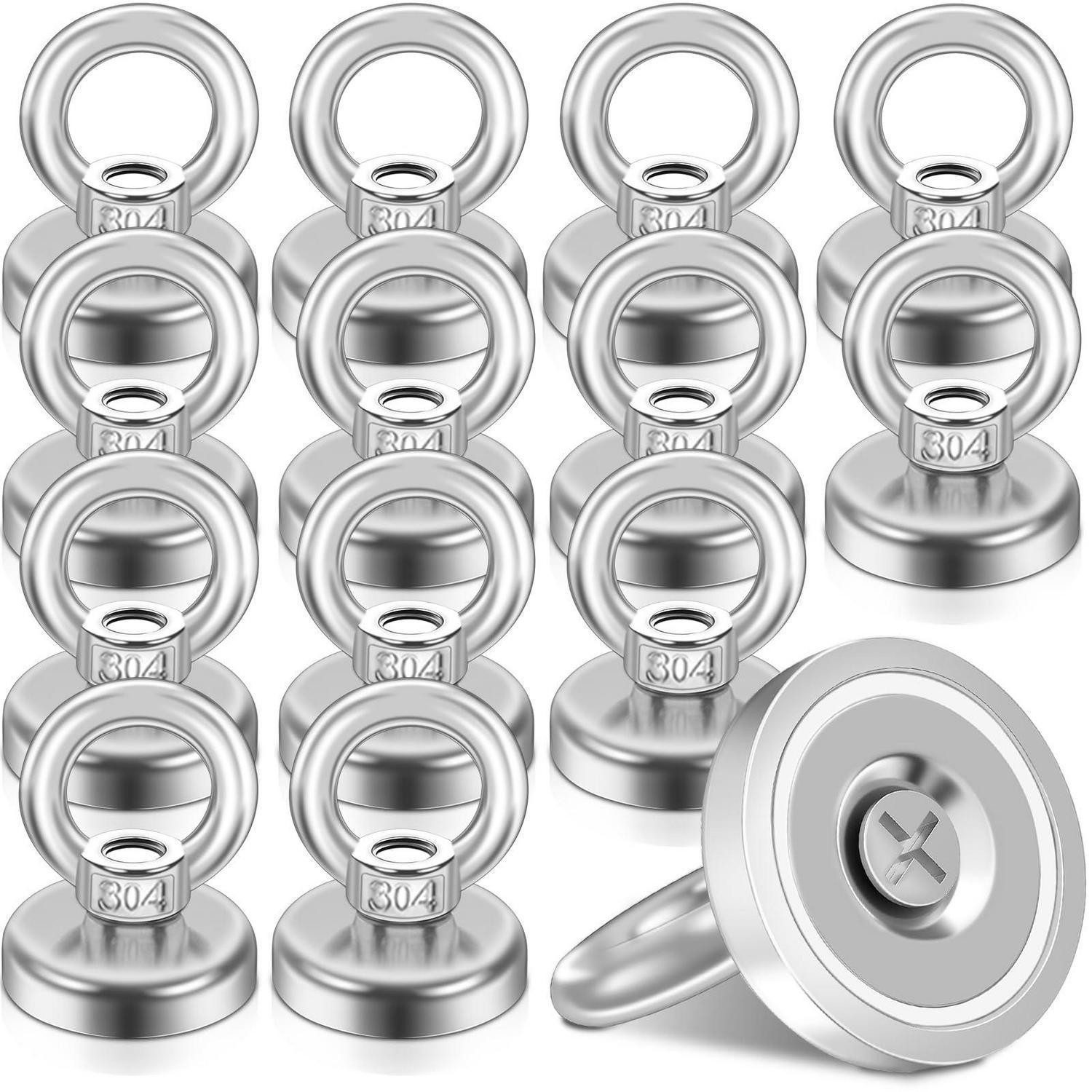 LuxusKollektion Magnethalter Neodym Magnete Set 14tlg. 25mm (14-St)