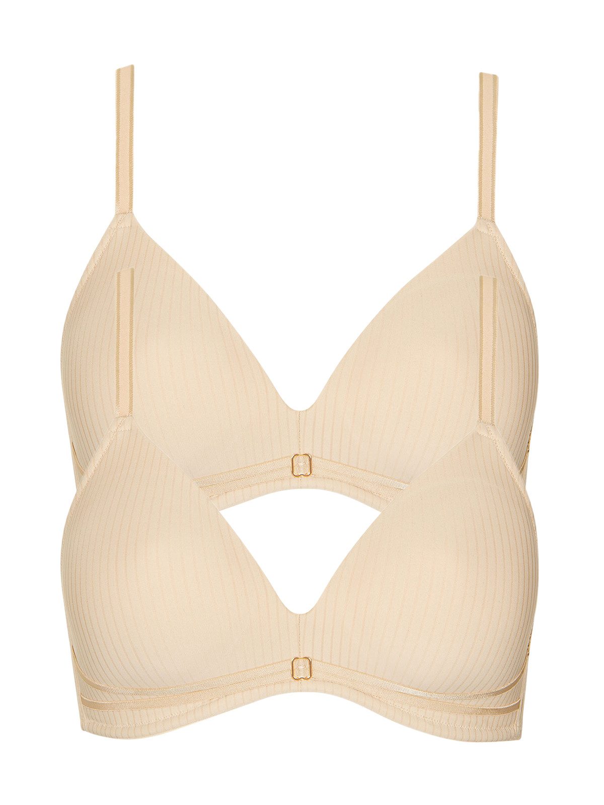 Lisca Schalen-BH 2er Pack Schalen BH ohne Bügel Laura (Spar-Set, 2-tlg) -