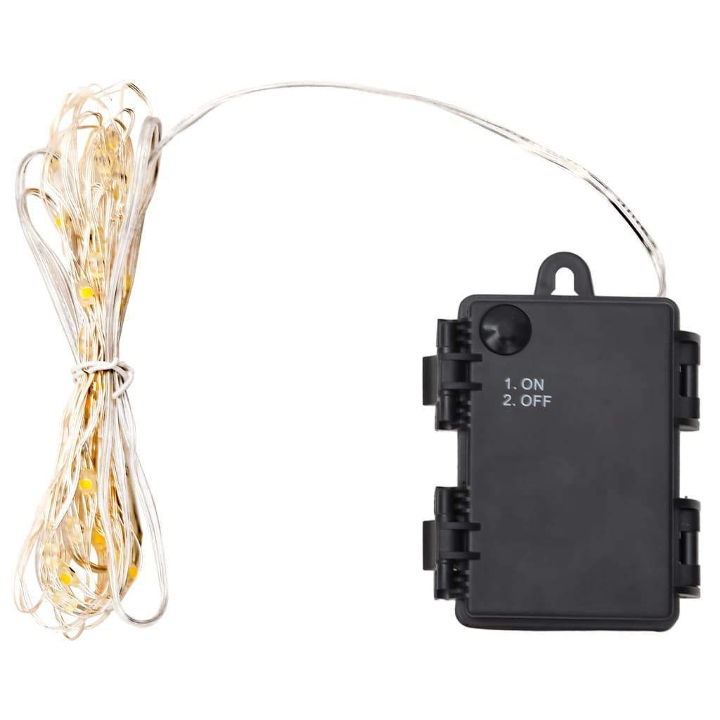 vidaXL Weihnachtsfigur LED-Lichterkette mit 15 LEDs und Gebläse 150 cm (1 St)