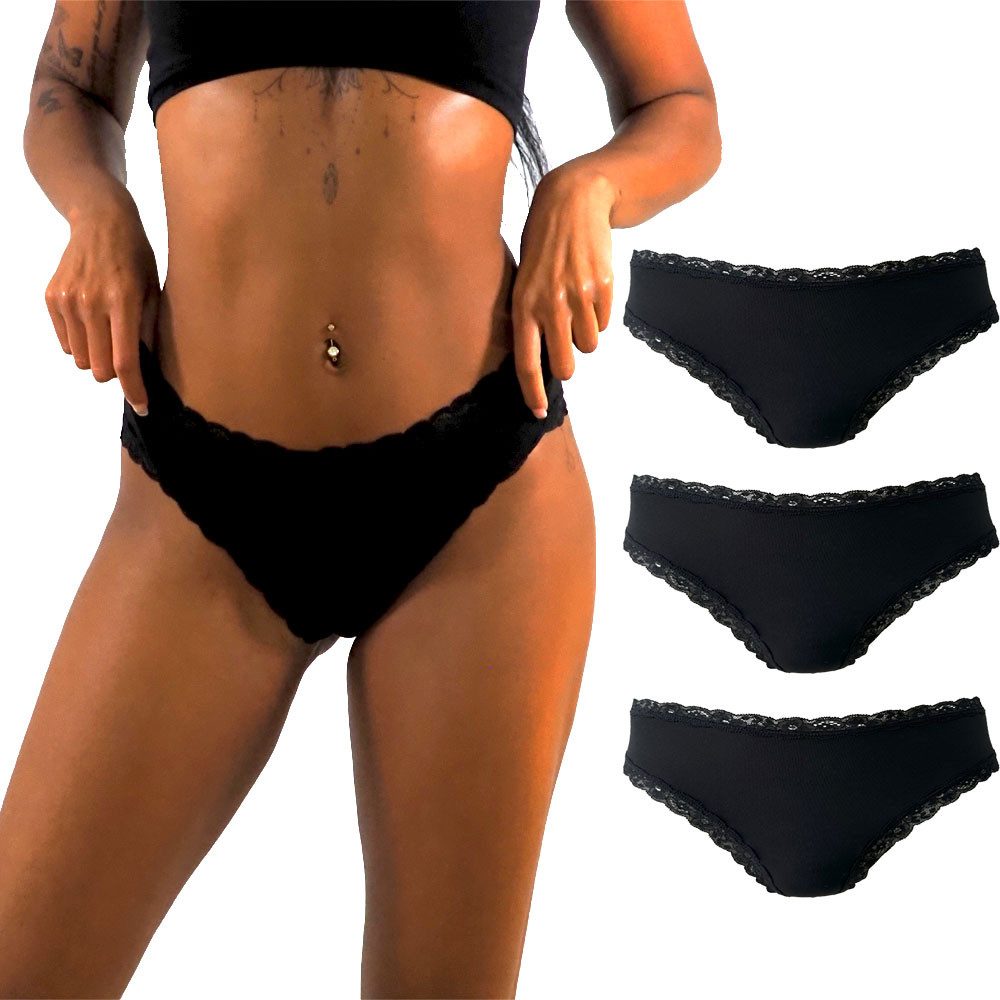 Benonetti Slip Brazilian Damen Slips mit zarter Spitze – sinnlich, weich & günstig online kaufen