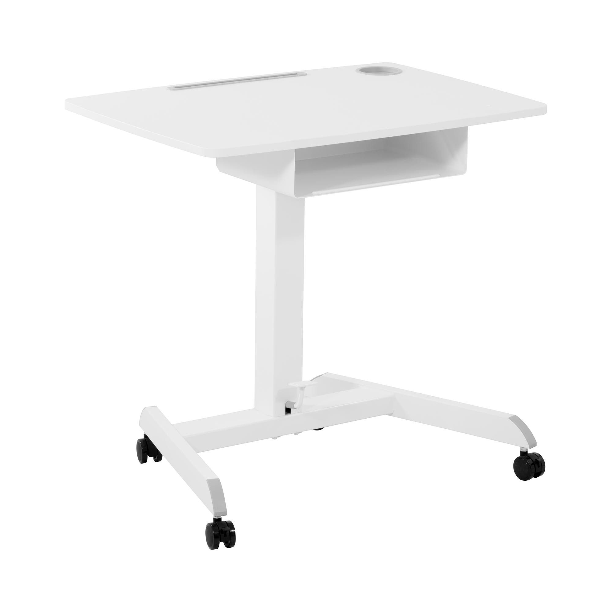 Laptoptisch Laptopständer Notebooktisch auf Rollen höhenverstellbar