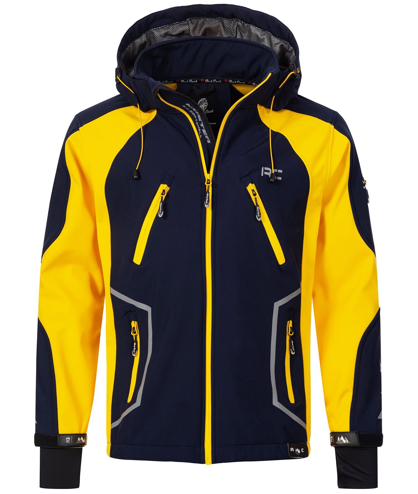 Rock Creek Softshelljacke Herren Softshelljacke Wanderjacke günstig online kaufen