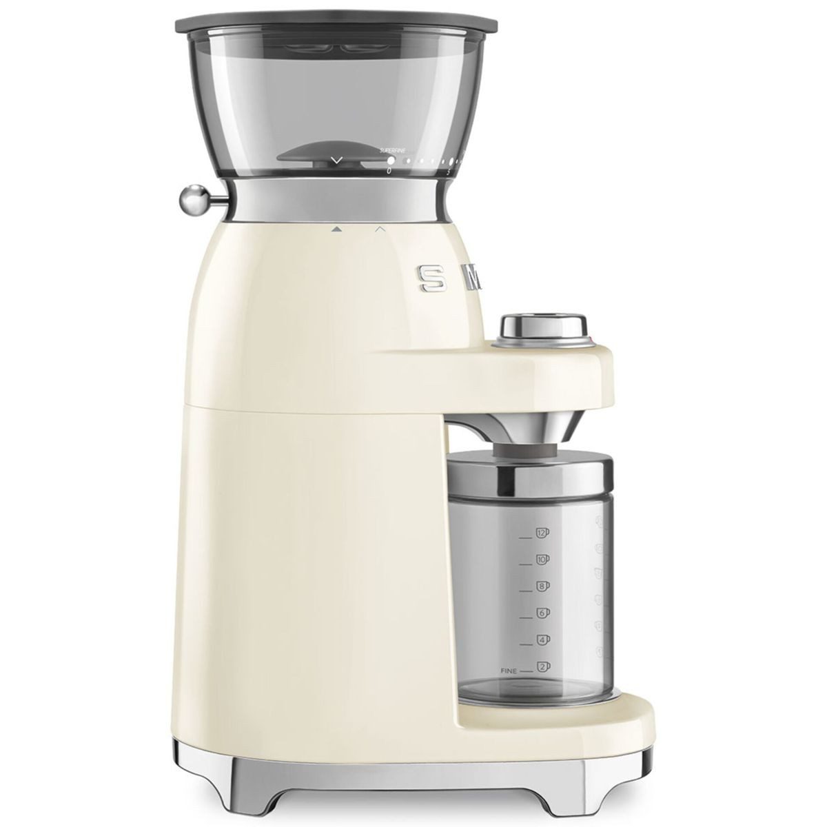 Smeg Kaffeemühle CGF03CREU Kaffeemühle creme – Bild 4 von 5