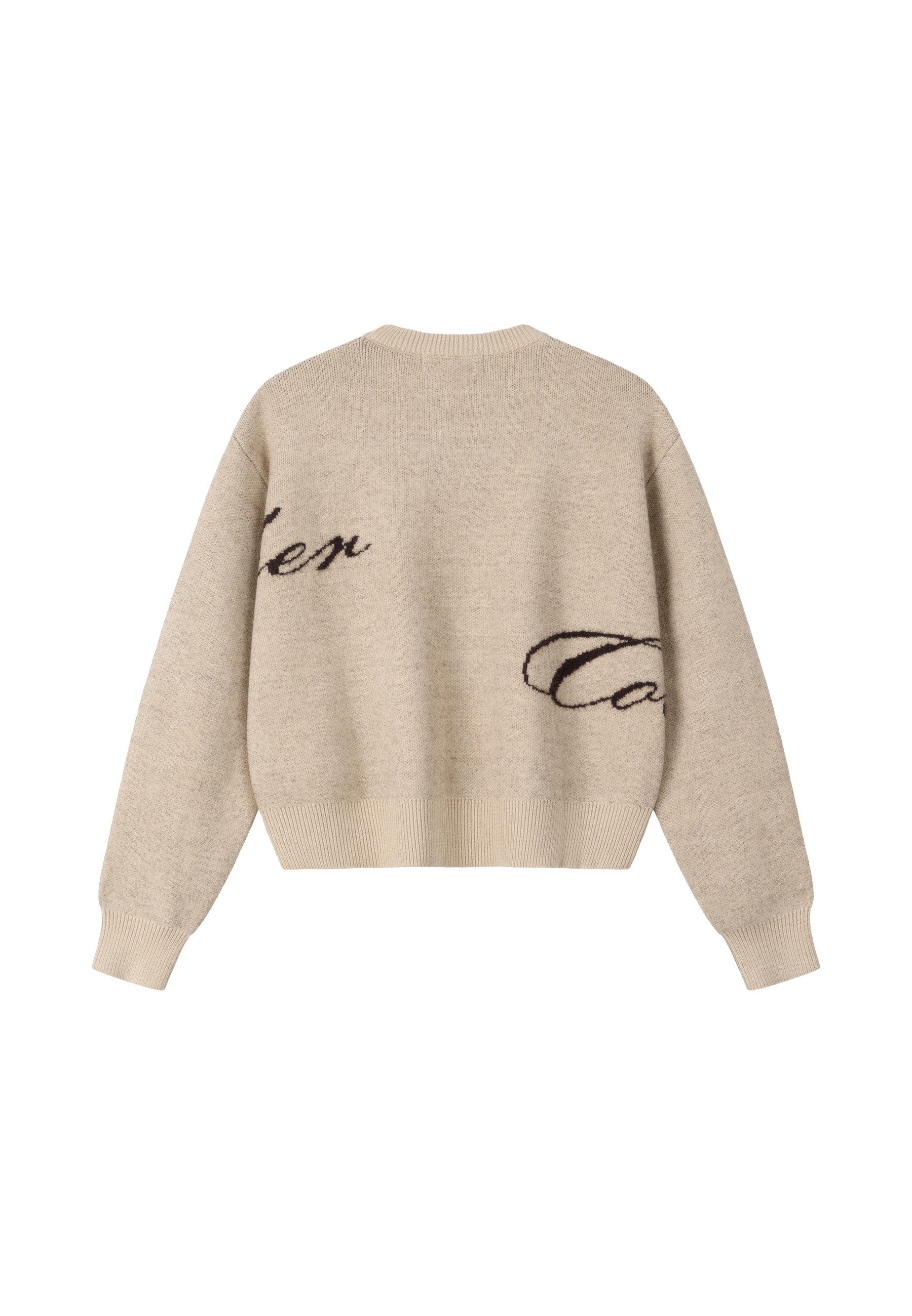 Another Cotton Lab Sweater Another Cotton Lab Signature Knit Sweater (1-tlg)