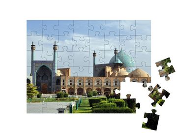 puzzleYOU Puzzle Isfahan-Moschee, Iran, 48 Puzzleteile, puzzleYOU-Kollektionen Shah Moschee, Isfahan, Iran