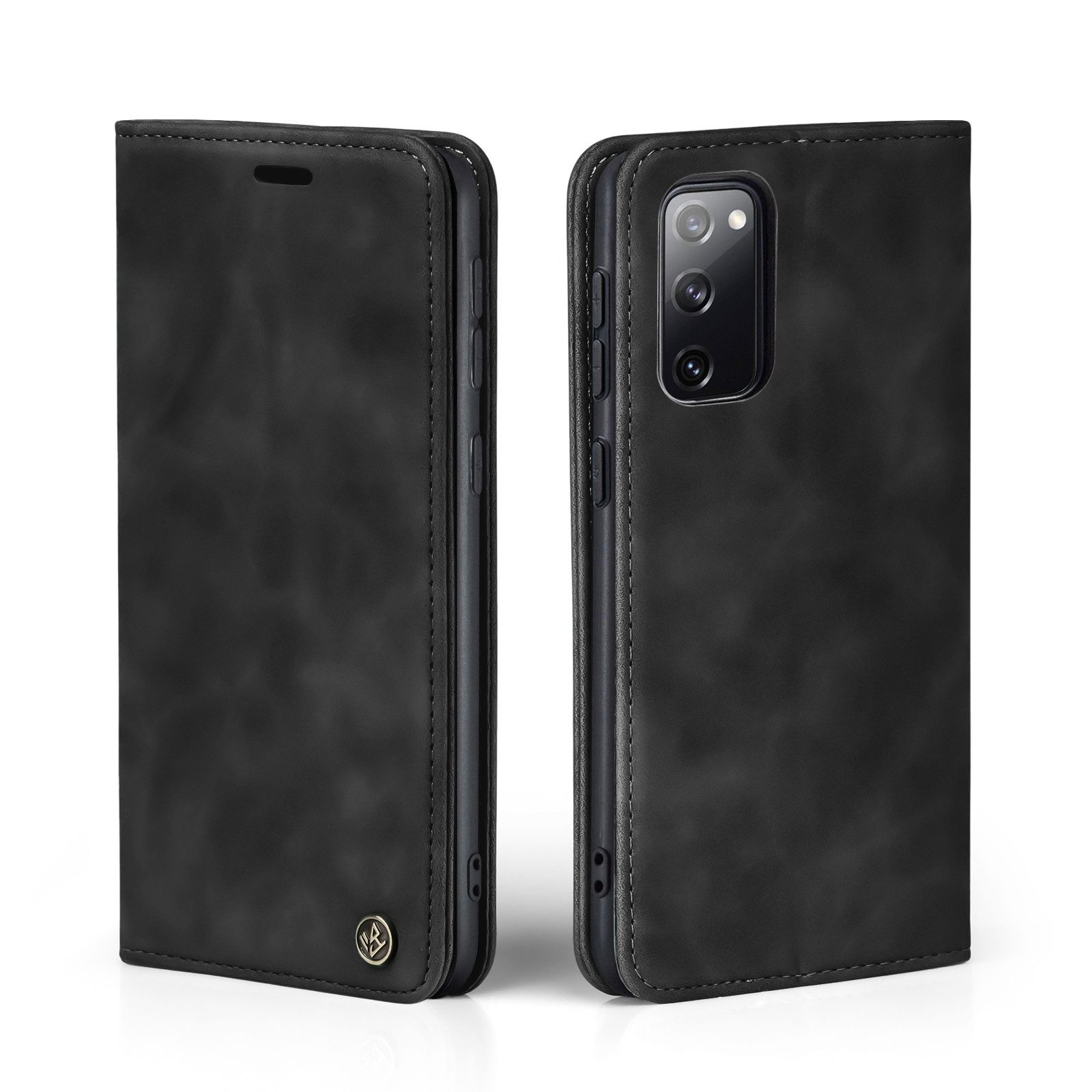 Tec-Expert Handyhülle Tasche Hülle für Samsung Galaxy S20 FE 4G/5G 6.5 Zoll, 6.5, Cover Klapphülle Case mit Kartenfach Fliphülle aufstellbar