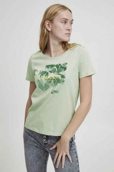 b.young T-Shirt BYSANLA LEAF TSHIRT -20811085 T-Shirt mit Fotoprint