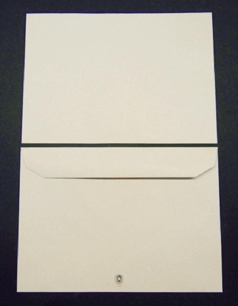 Blanke Briefhüllen Briefumschlag Kuvertierhüllen C4 100g/qm gummiert VE=500 Stück grau.