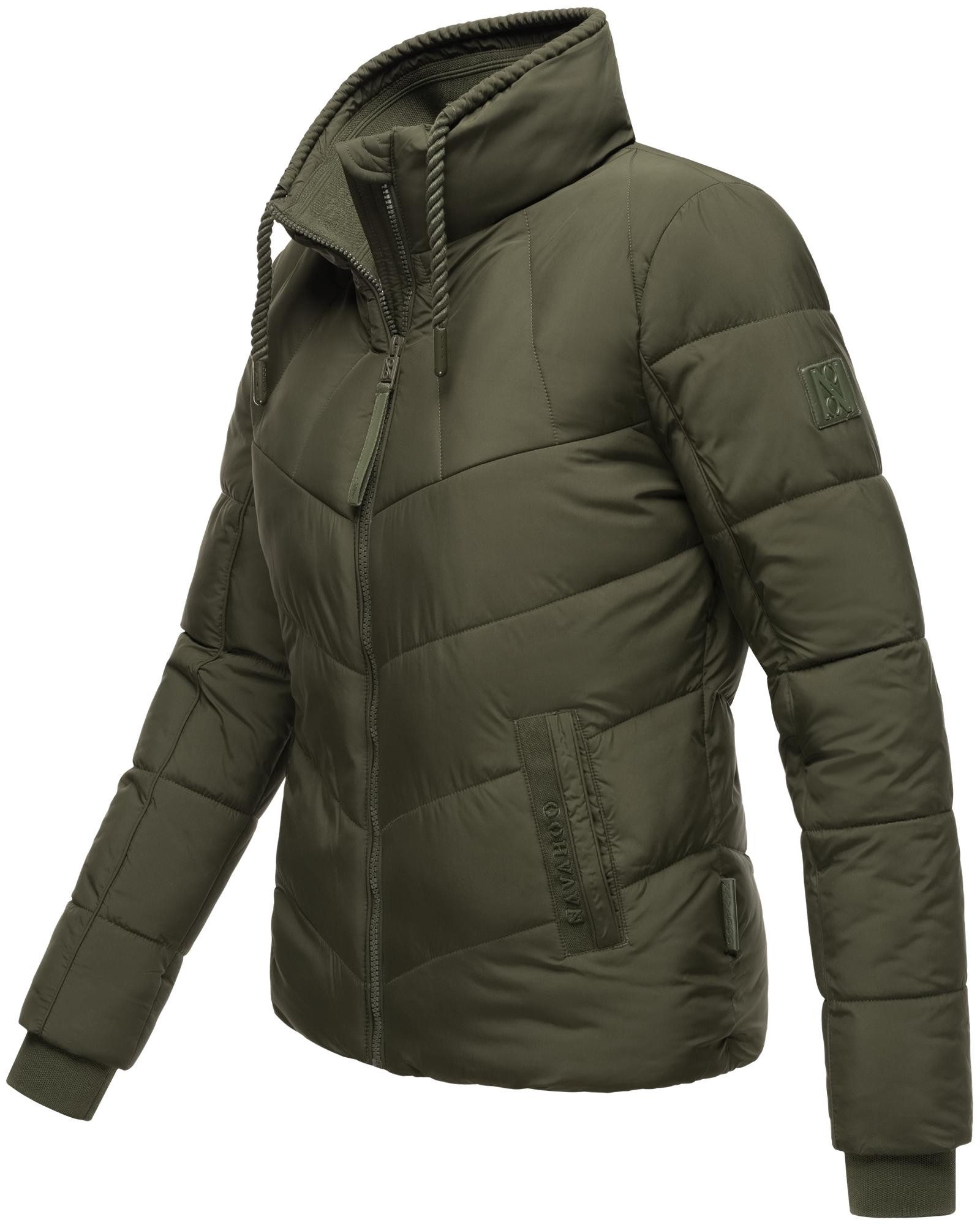 Navahoo Steppjacke Liebesfee 14 gesteppte Damen Übergangsjacke mit wattiertem Stehkragen