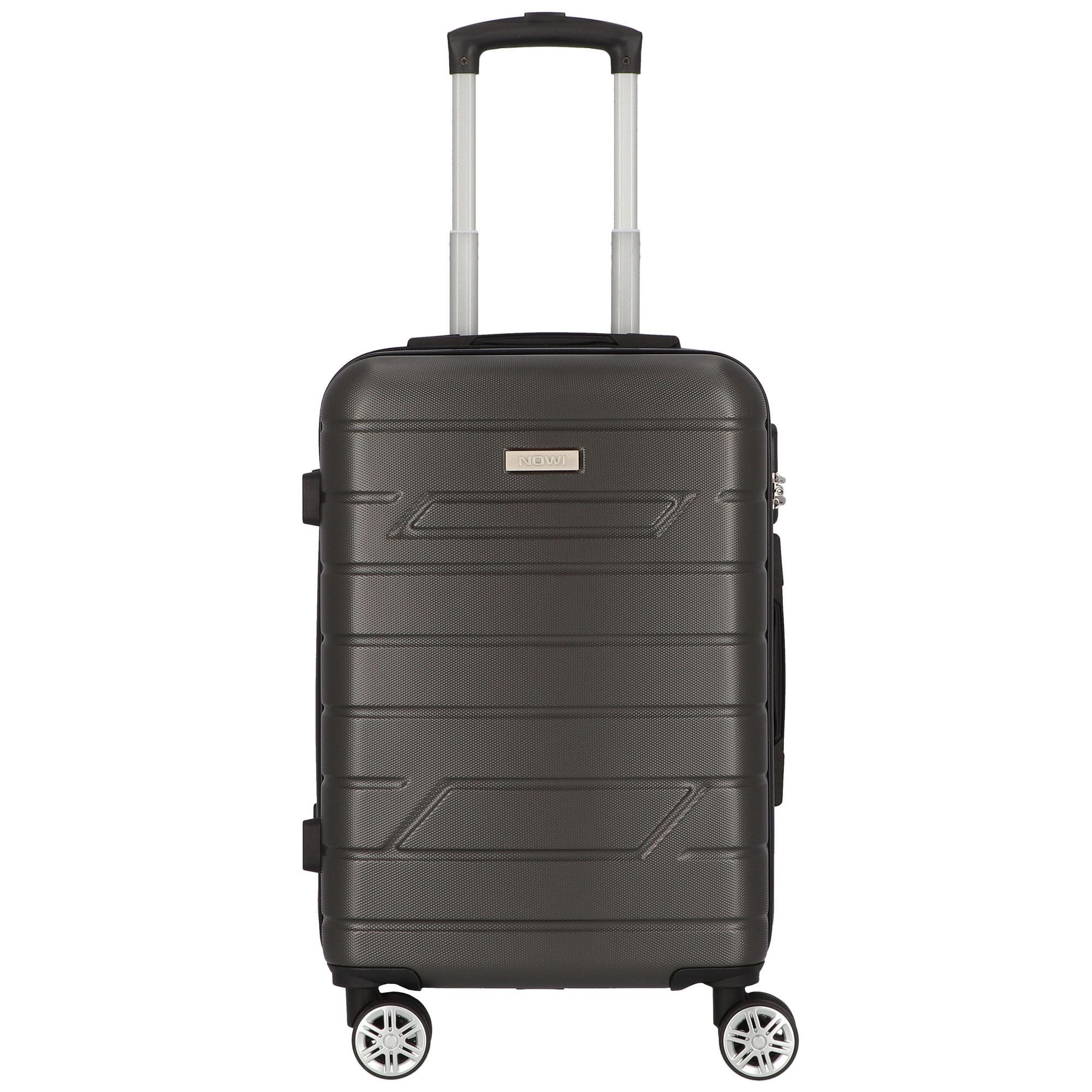 NOWI Handgepäck-Trolley Bergamo, 4 Rollen, ABS