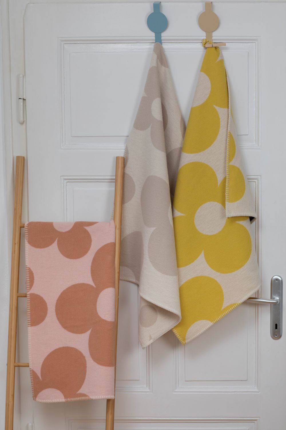 Babydecke Lena 'Flowers' 70 x 90 cm, DAVID FUSSENEGGER, Blumen