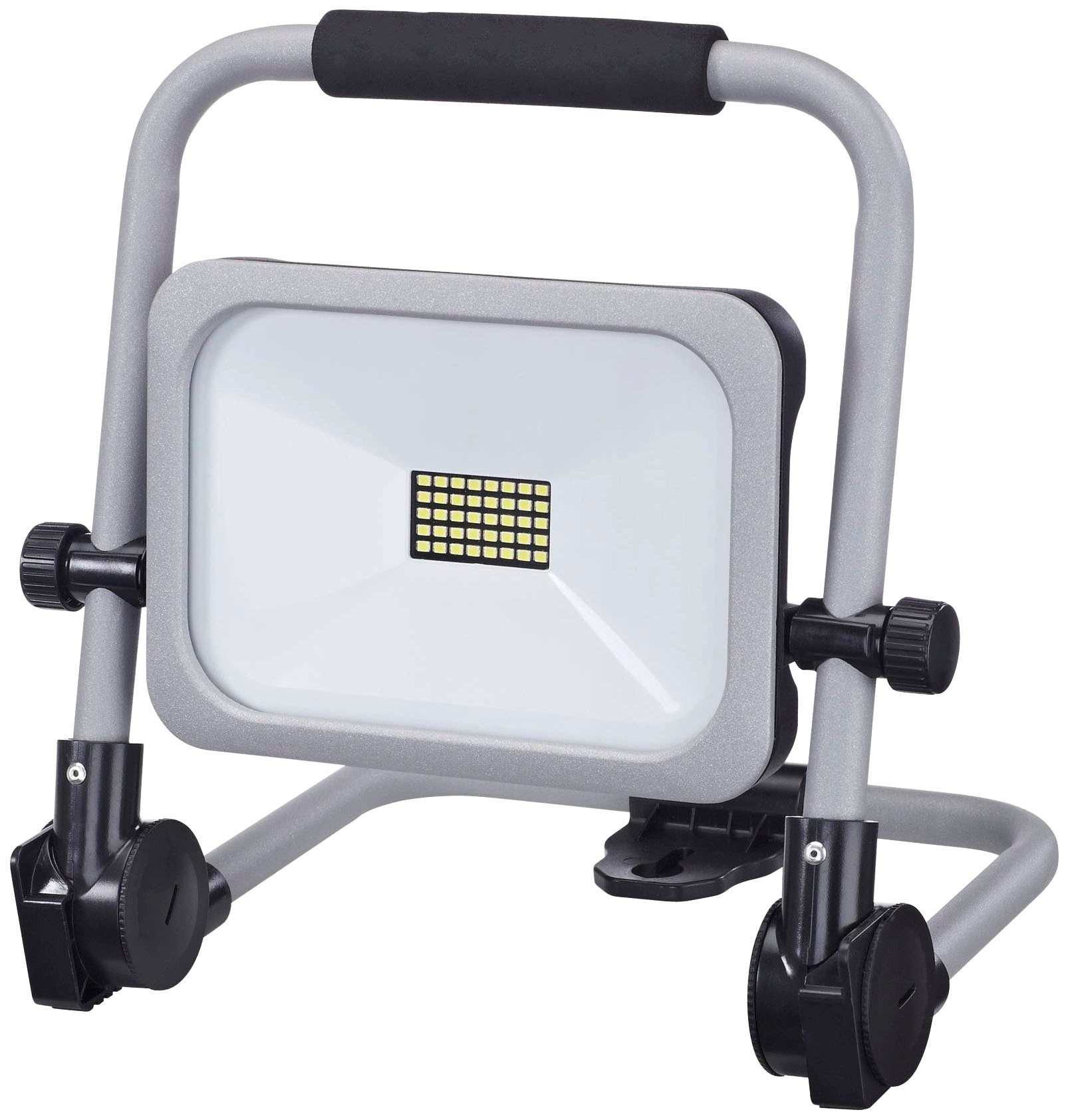 REV LED Arbeitsleuchte Bright, LED fest integriert, 20 W, mit Akku und Netzteil | Baustrahler
