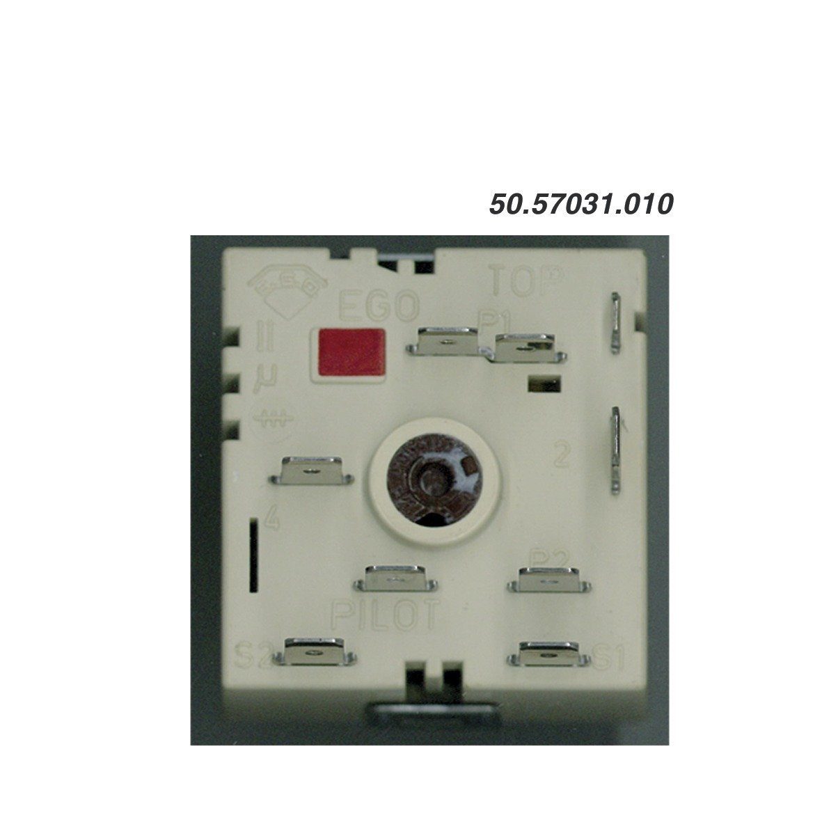 easyPART Montagezubehör Backofen wie EGO 50.57031.010 Energieregler 1kreis EGO, Für Backofen / Herd