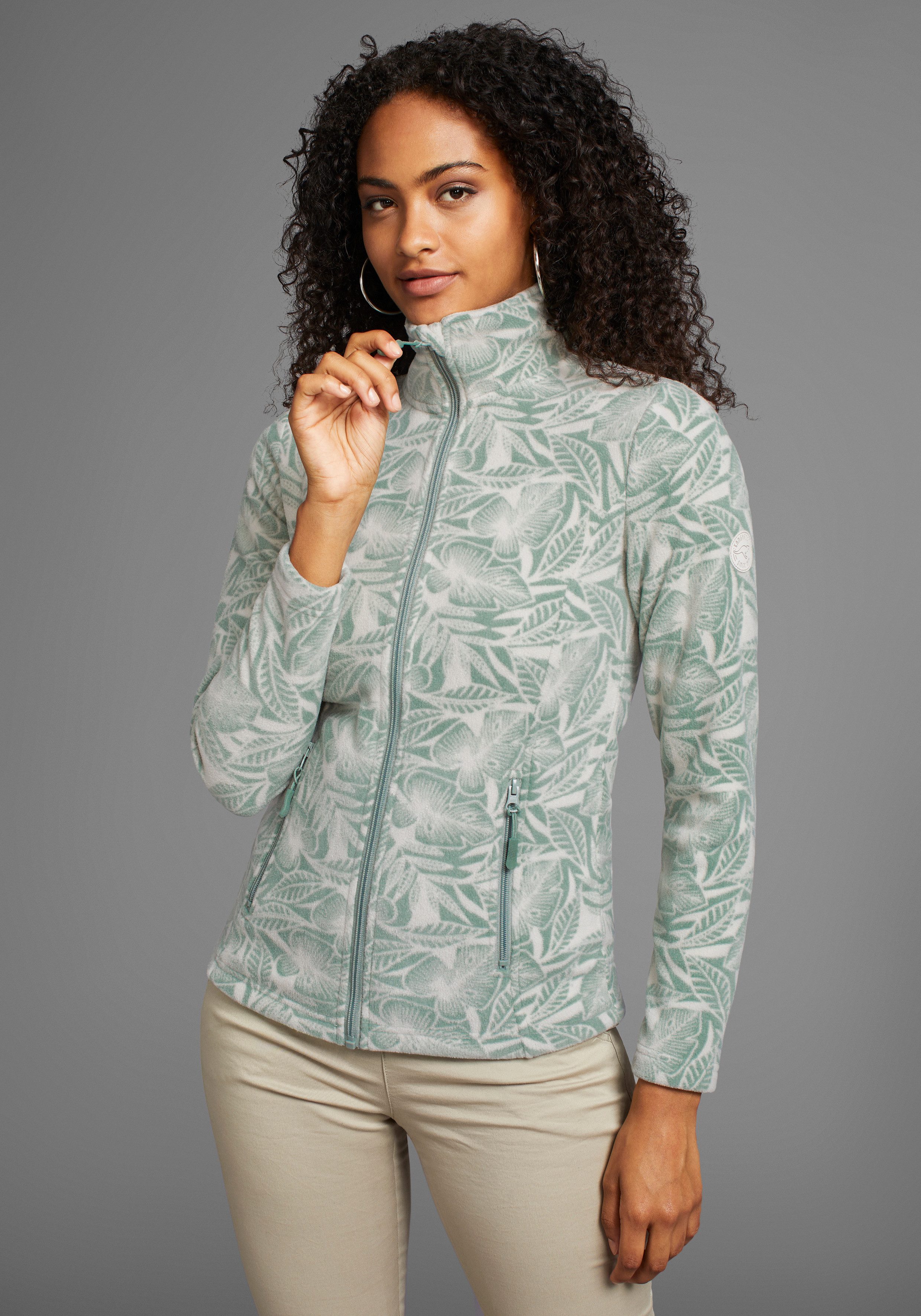 KangaROOS Fleecejacke für kühle Tage, aus günstig online kaufen