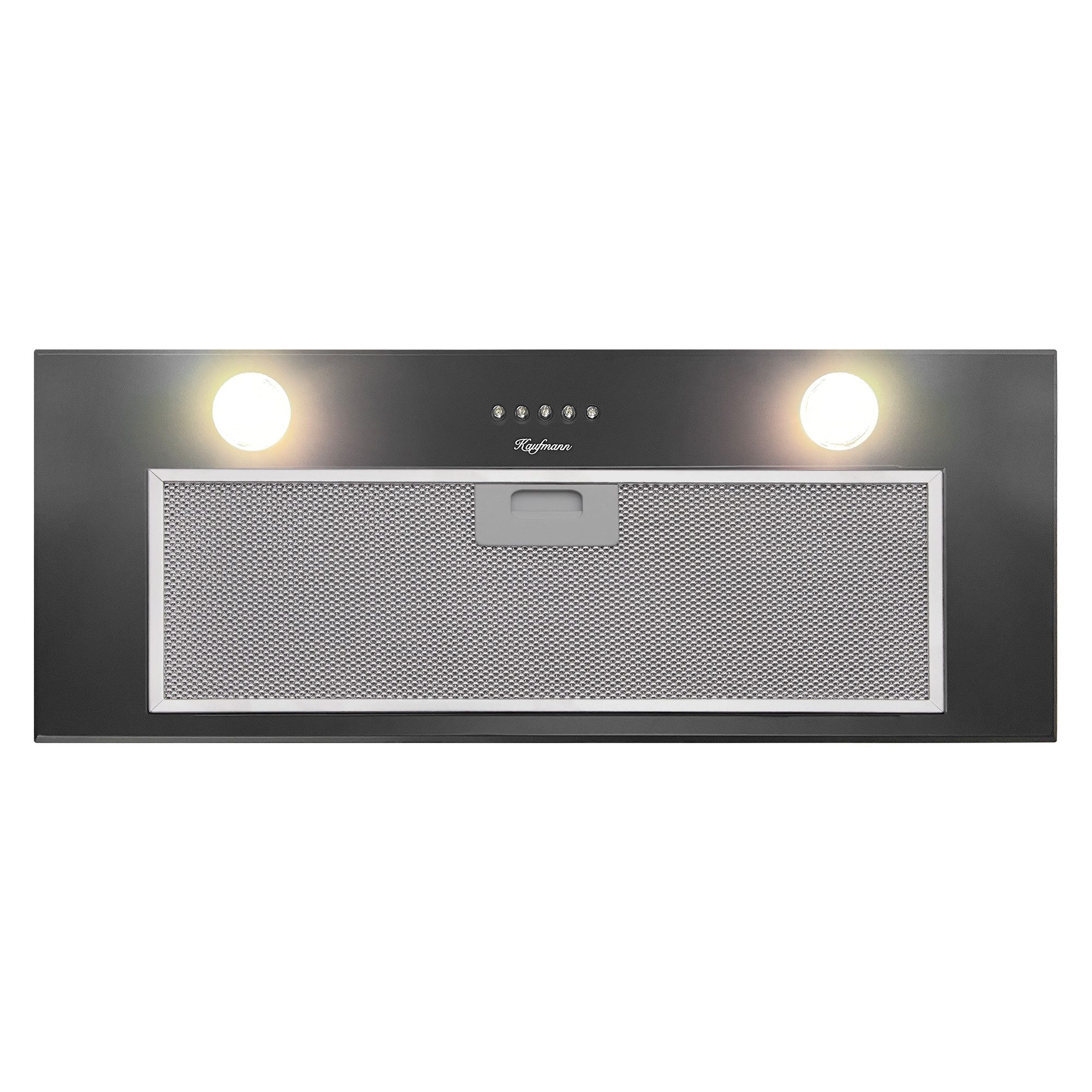KAUFMANN Unterbauhaube Fenix 70 BL. Dunstabzugshaube 70 cm, 3 Stufen, Schwarz,1000m³/h Fenix 70 BL. Dunstabzugshaube 70 cm, 3 Stufen, Schwarz,1000m³/h