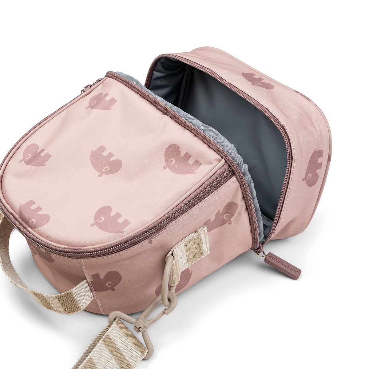 Done by Deer Lunchbox Isolierte Kinder-Lunchtasche Ozzo Rosa 14,5 cm x 22 x H24