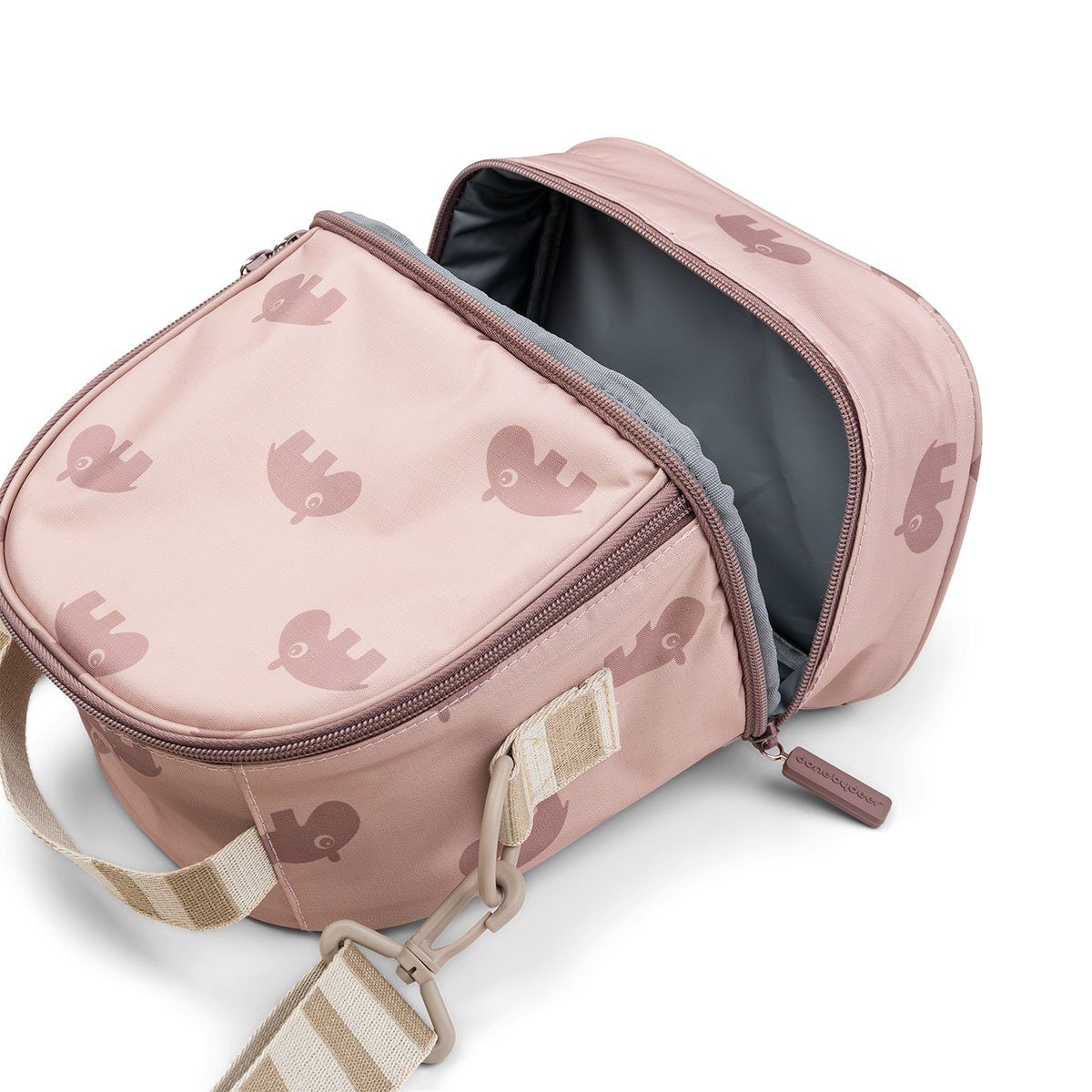 Done by Deer Lunchbox Isolierte Kinder-Lunchtasche Ozzo Rosa 22 x 14,5 x H24 cm